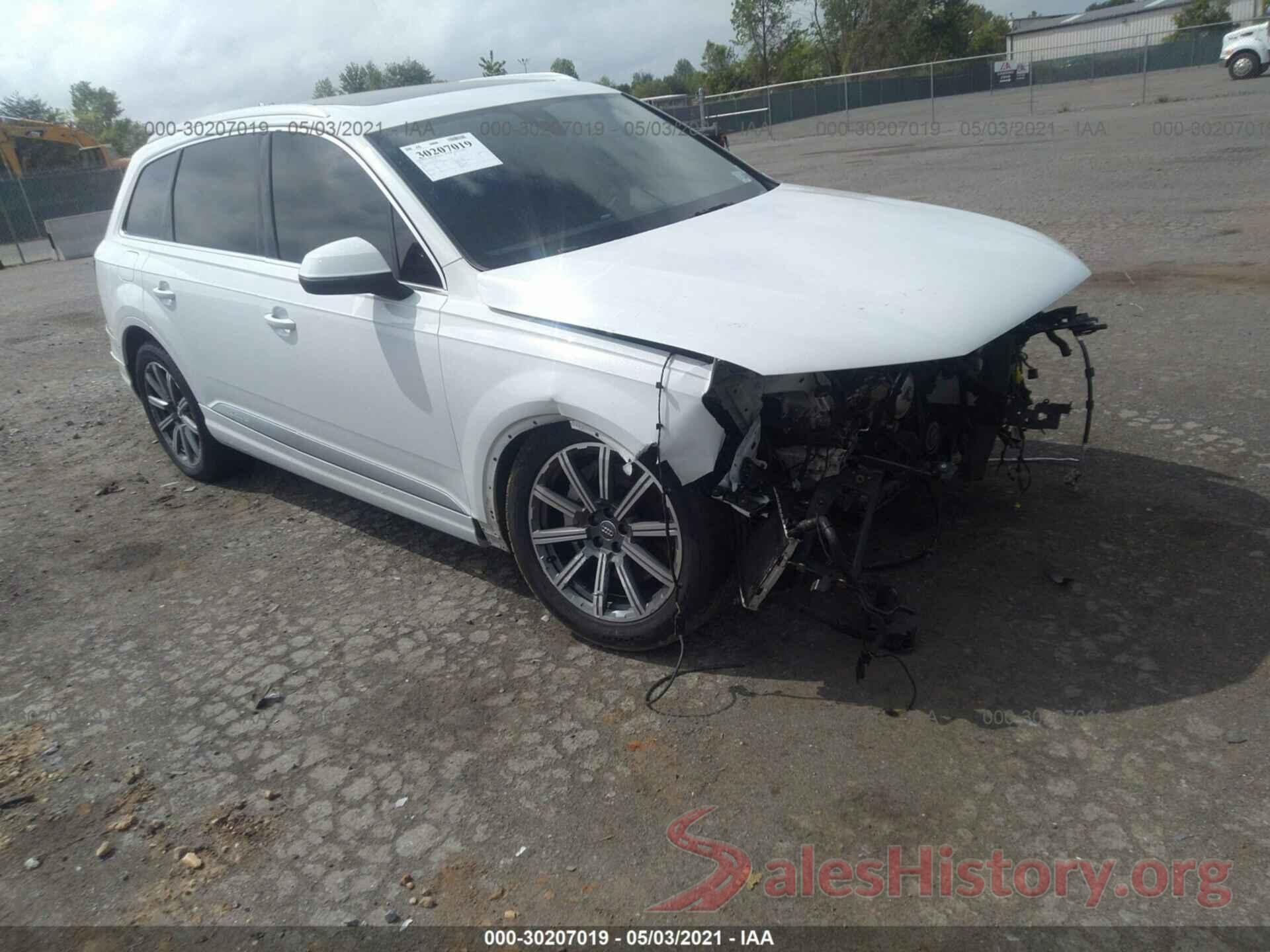 WA1LAAF72HD045184 2017 AUDI Q7