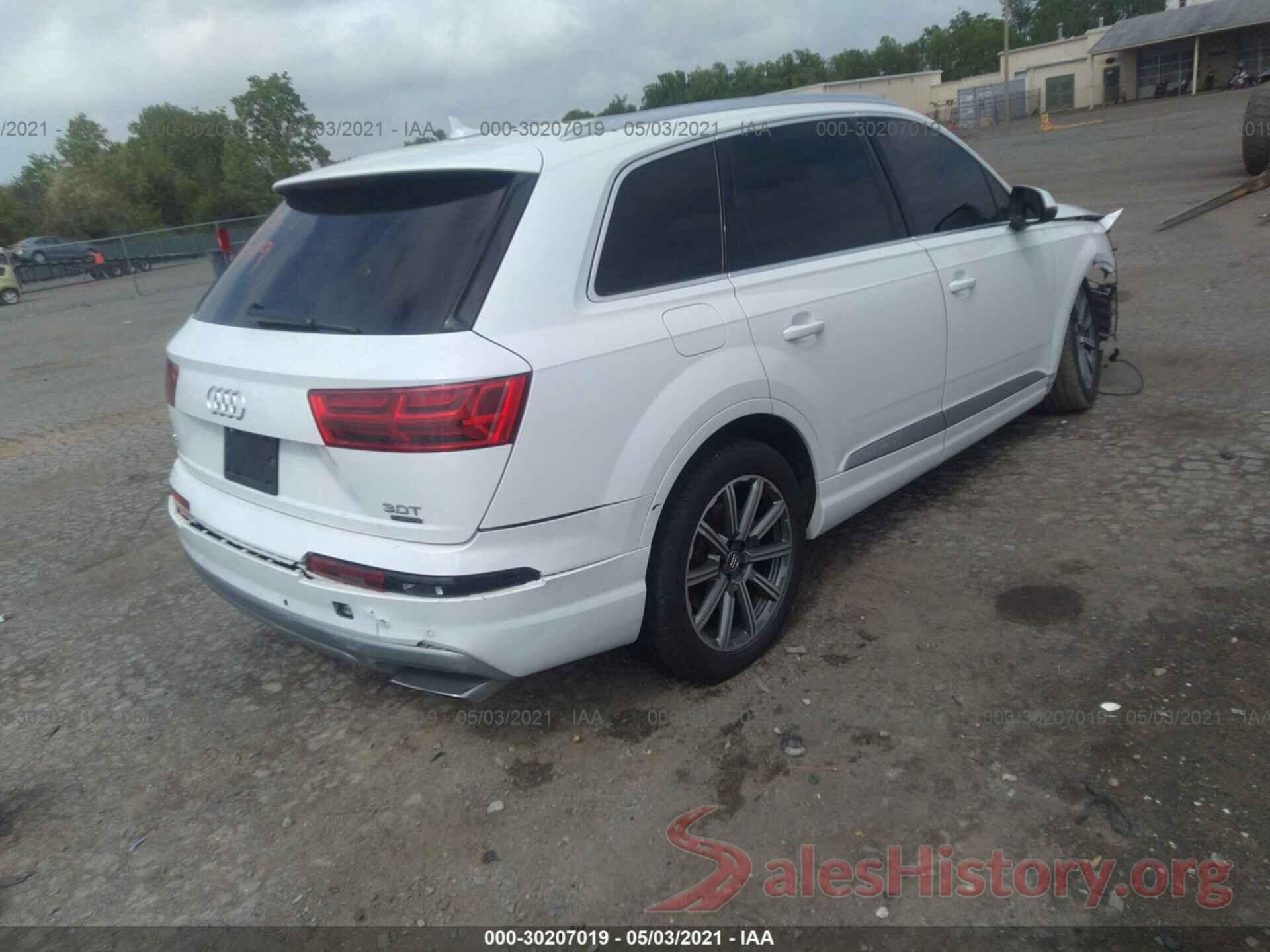 WA1LAAF72HD045184 2017 AUDI Q7