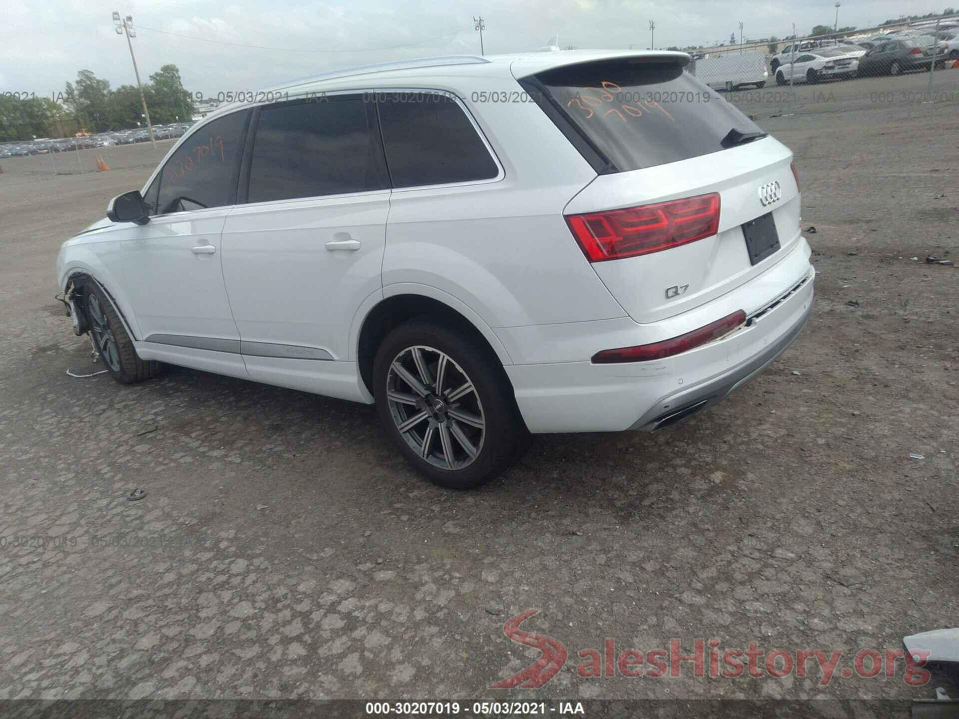 WA1LAAF72HD045184 2017 AUDI Q7