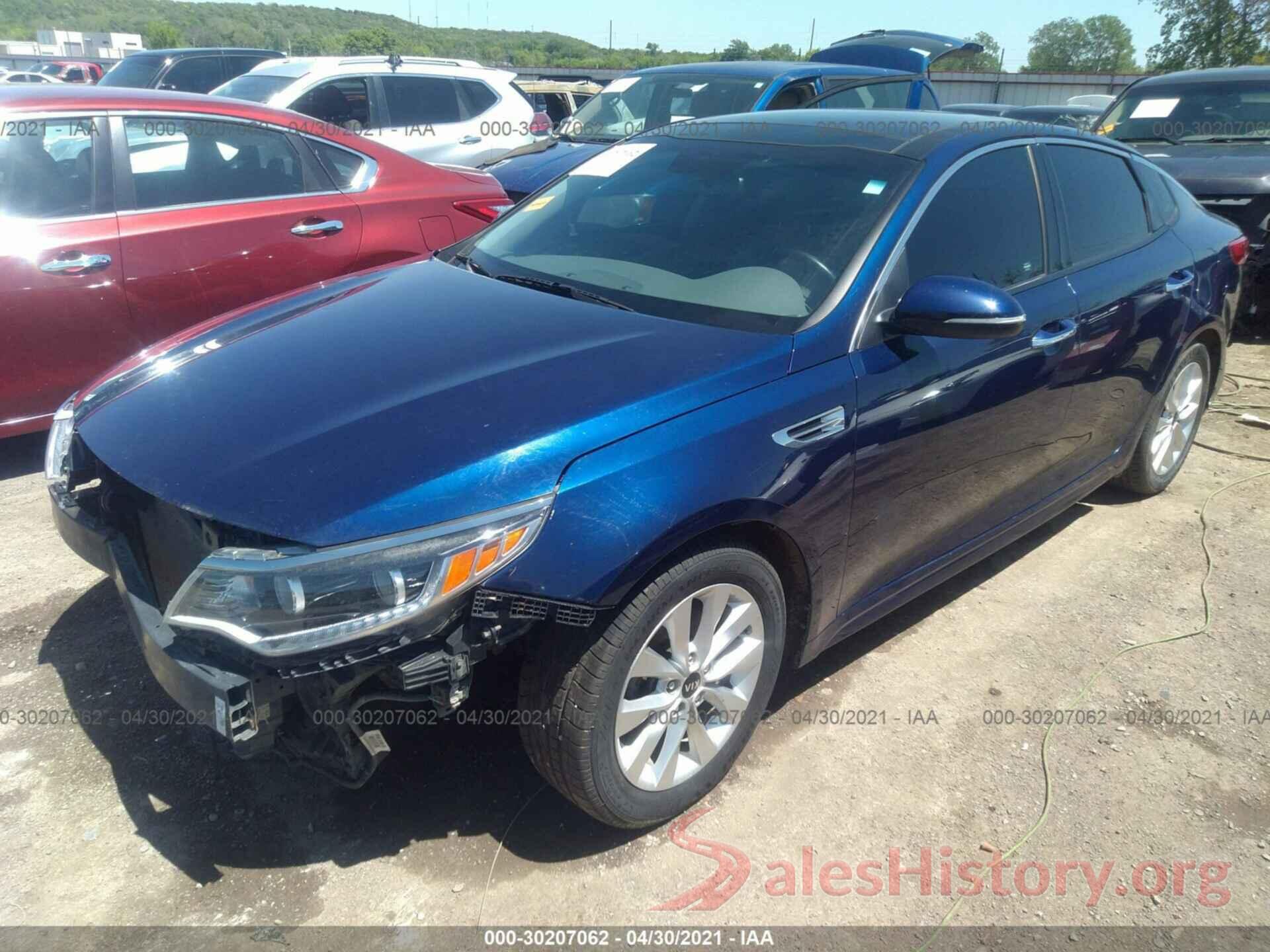 5XXGU4L31GG007662 2016 KIA OPTIMA