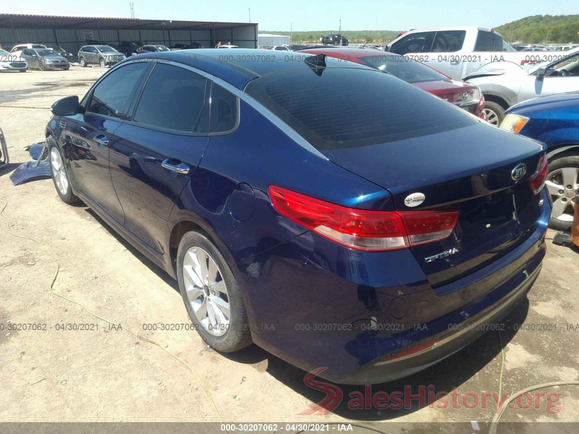 5XXGU4L31GG007662 2016 KIA OPTIMA