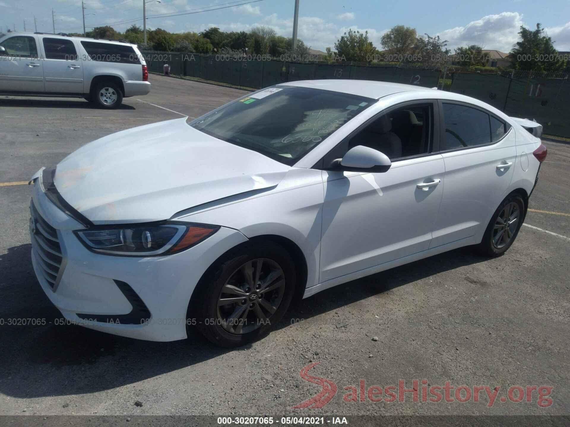 5NPD84LF4HH056300 2017 HYUNDAI ELANTRA