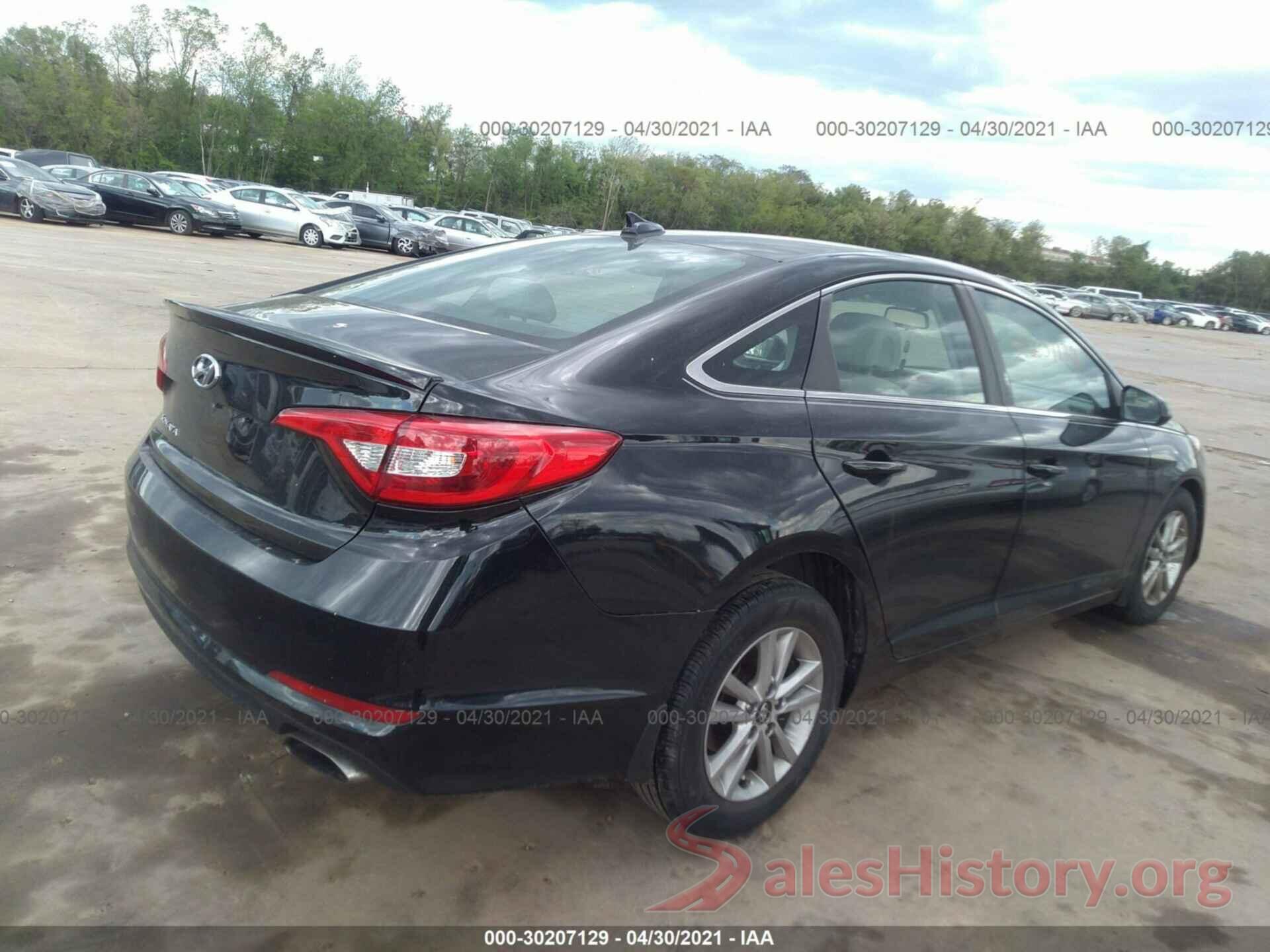 5NPE24AF8GH319038 2016 HYUNDAI SONATA