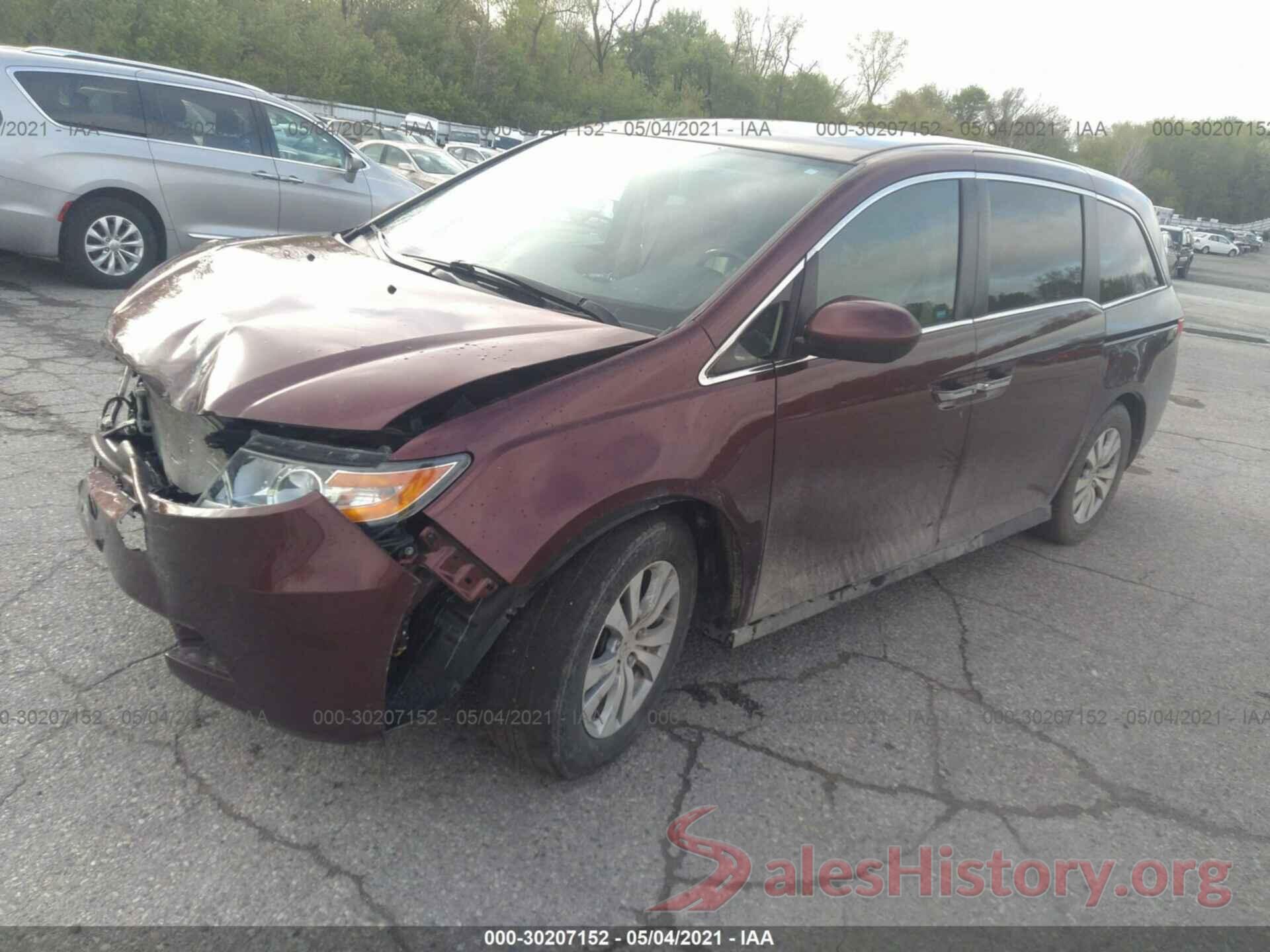 5FNRL5H62GB070938 2016 HONDA ODYSSEY