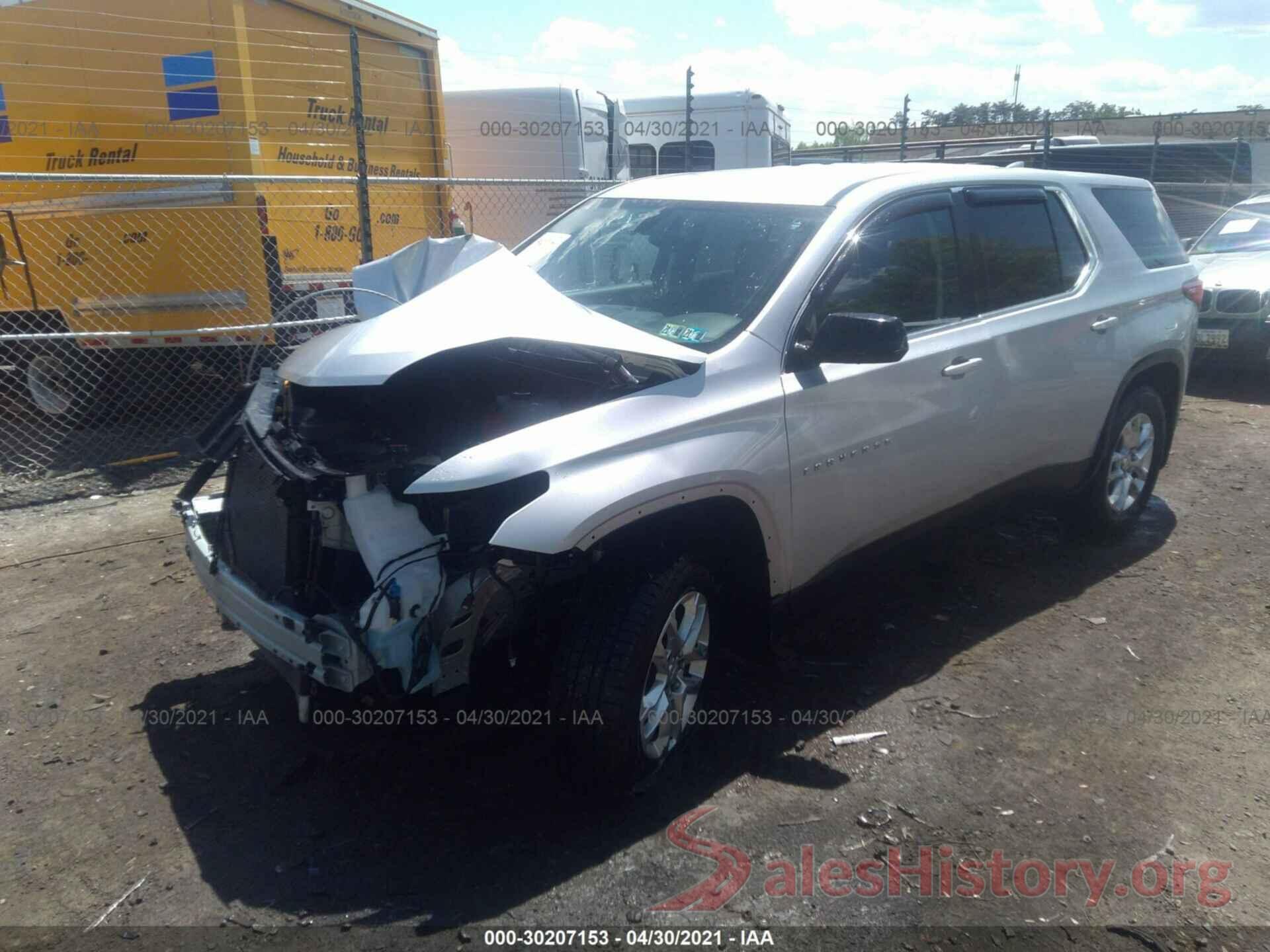 1GNEVFKW1LJ126577 2020 CHEVROLET TRAVERSE