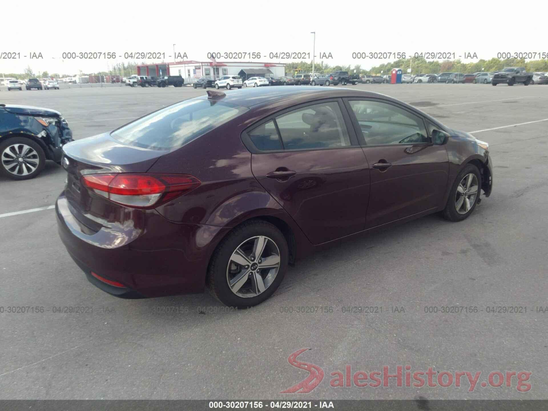 3KPFL4A76JE250338 2018 KIA FORTE