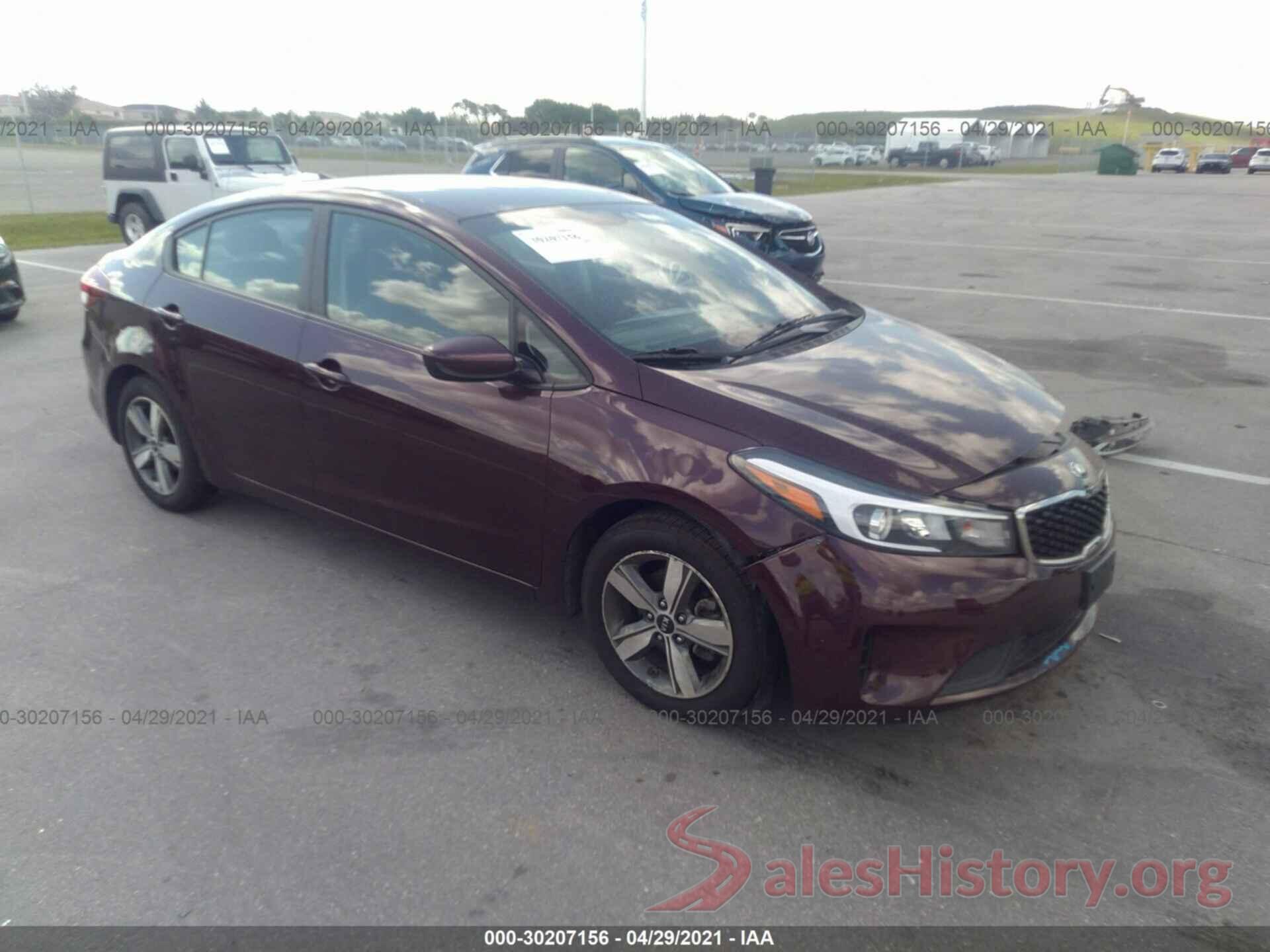 3KPFL4A76JE250338 2018 KIA FORTE