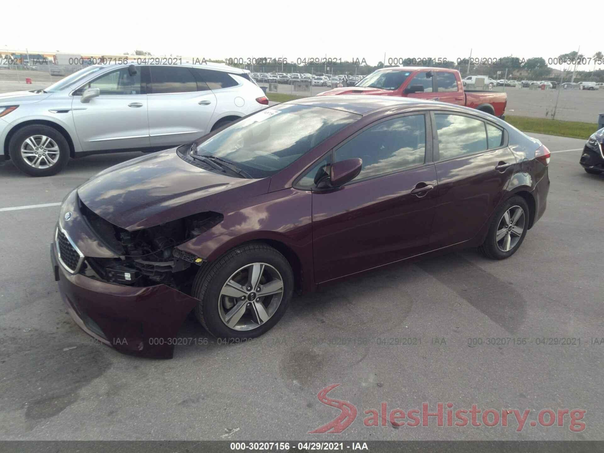 3KPFL4A76JE250338 2018 KIA FORTE