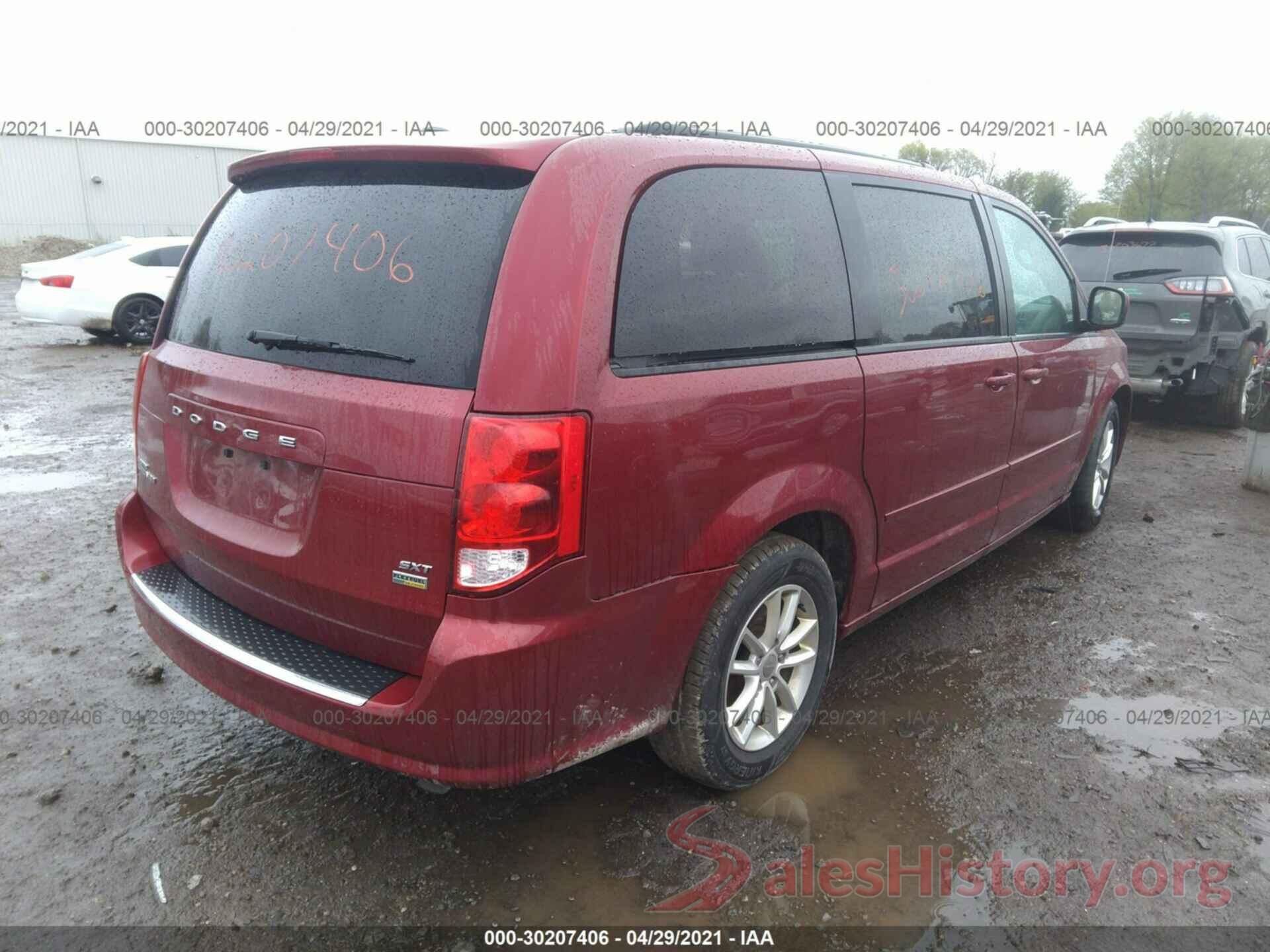 2C4RDGCG8GR249501 2016 DODGE GRAND CARAVAN