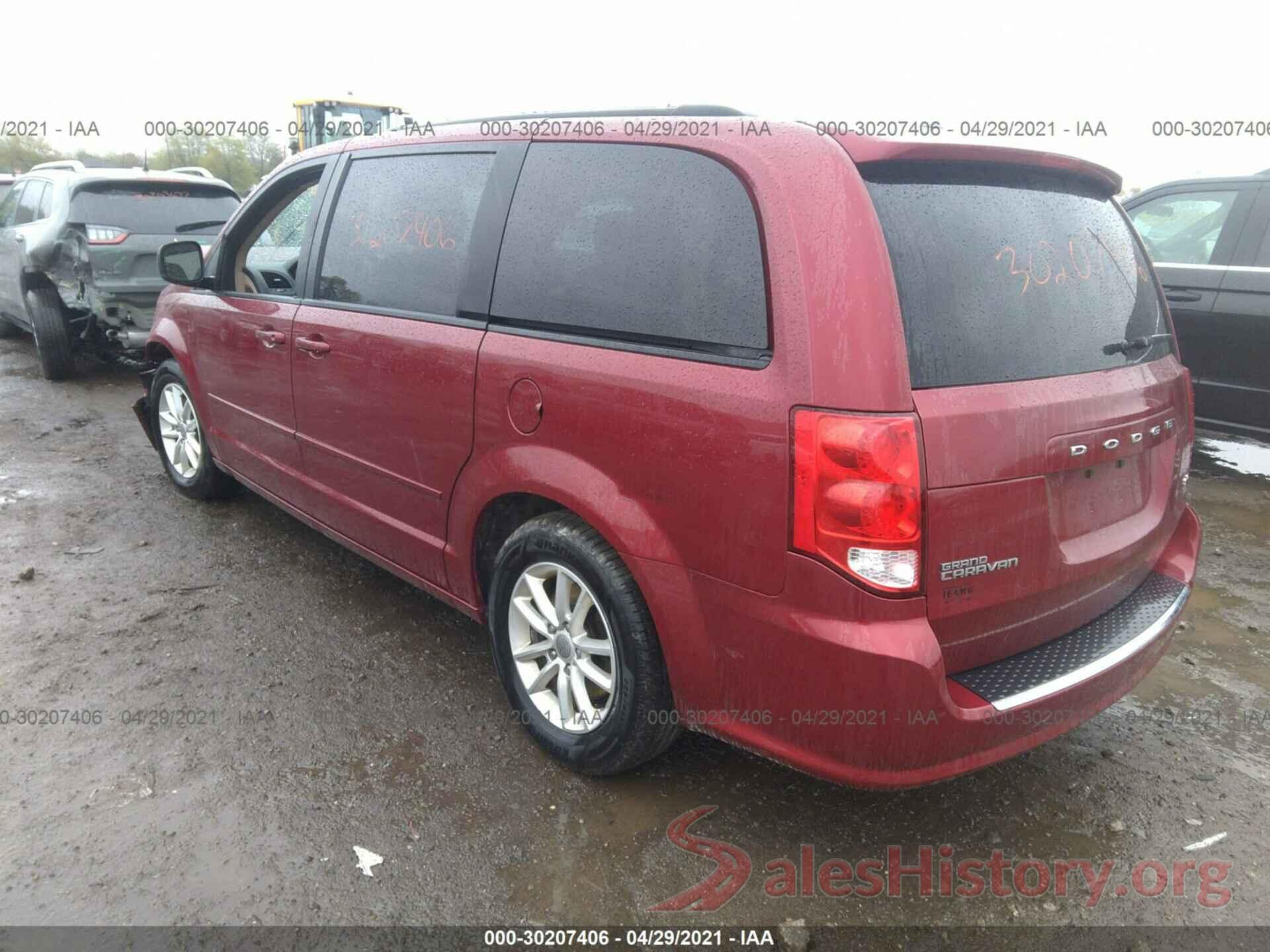 2C4RDGCG8GR249501 2016 DODGE GRAND CARAVAN