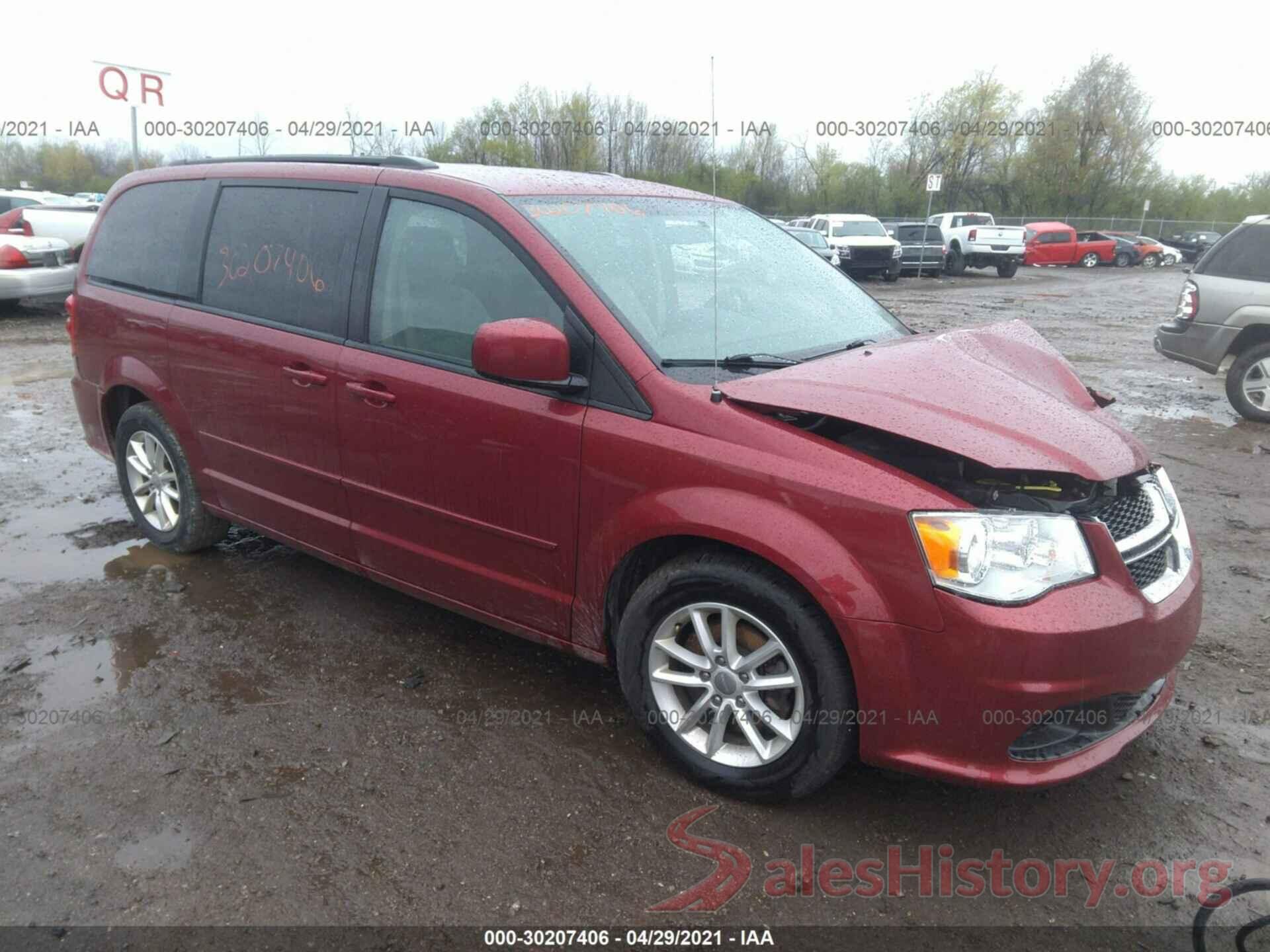 2C4RDGCG8GR249501 2016 DODGE GRAND CARAVAN