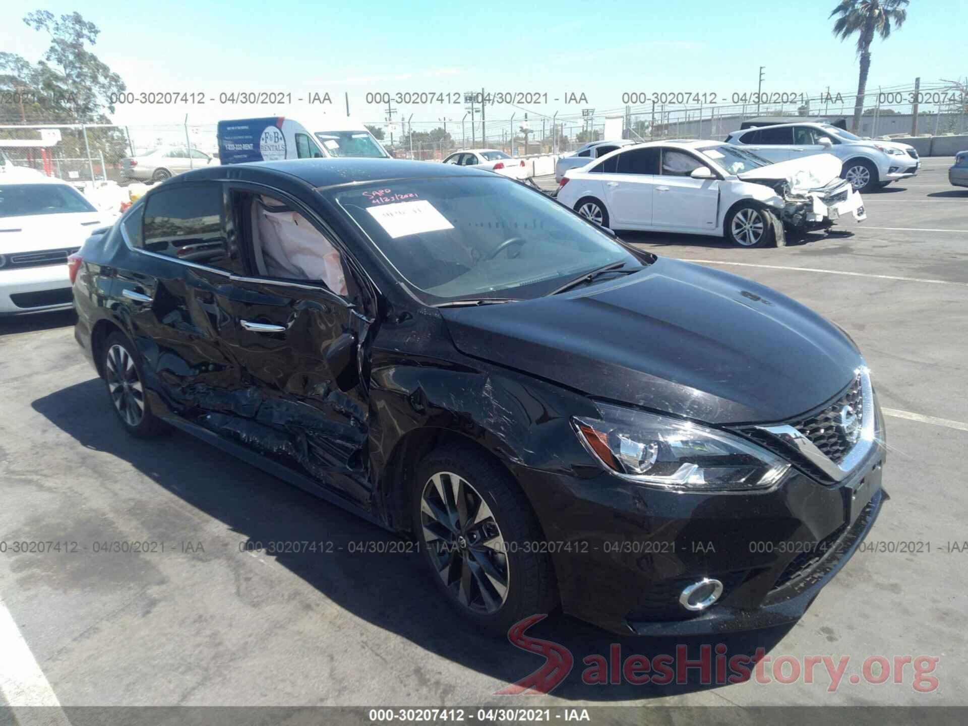 3N1AB7AP1KY448620 2019 NISSAN SENTRA