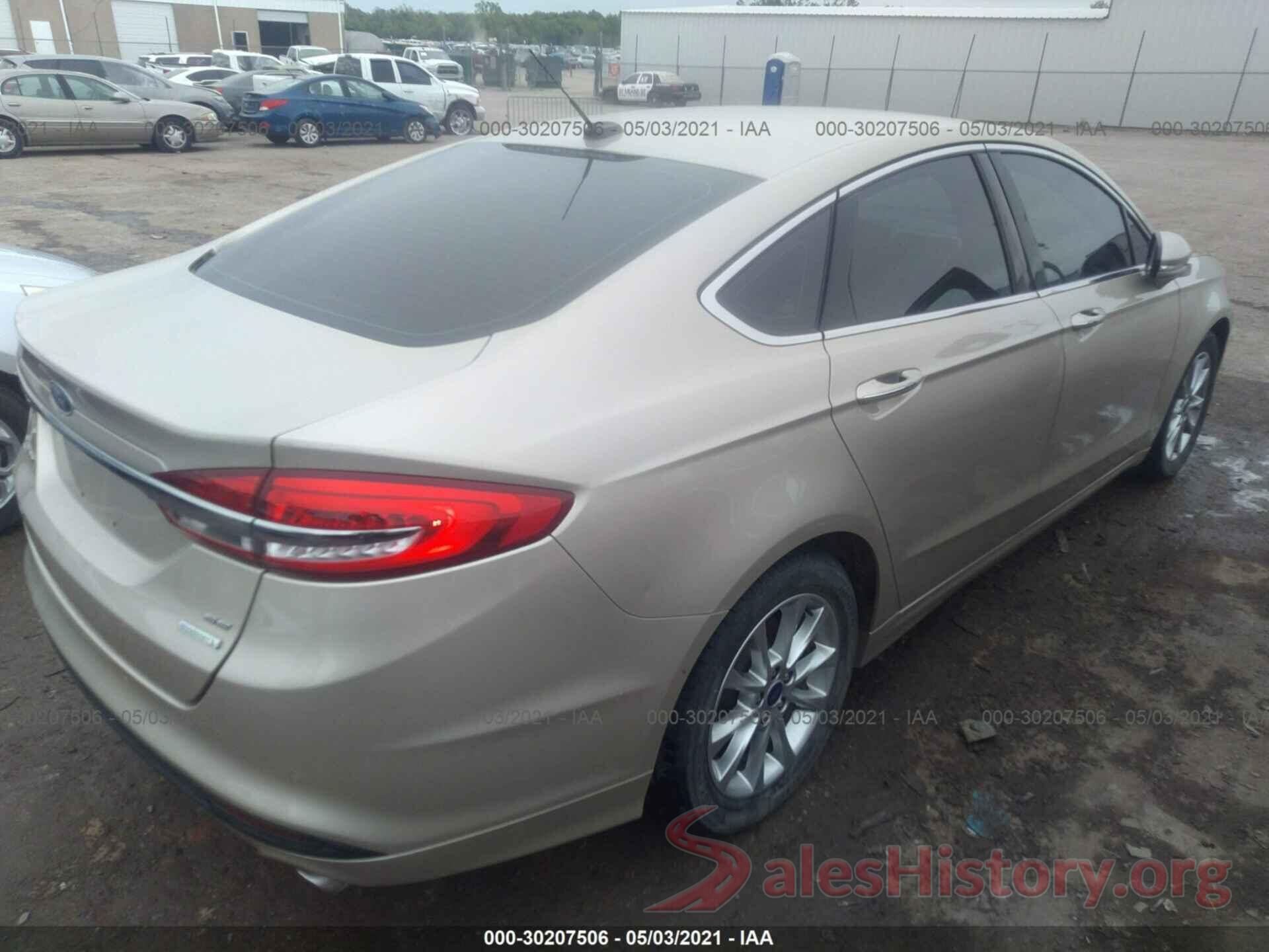 3FA6P0HD2HR263461 2017 FORD FUSION