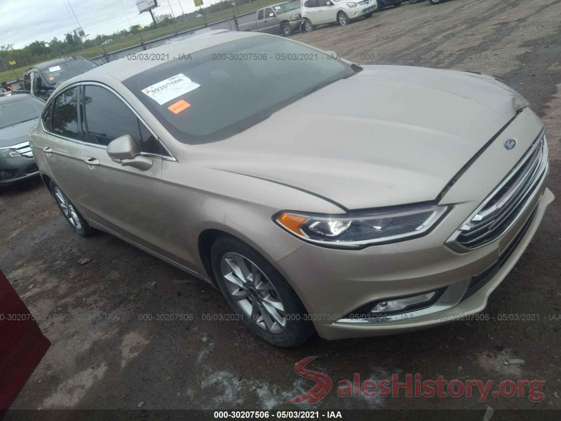 3FA6P0HD2HR263461 2017 FORD FUSION