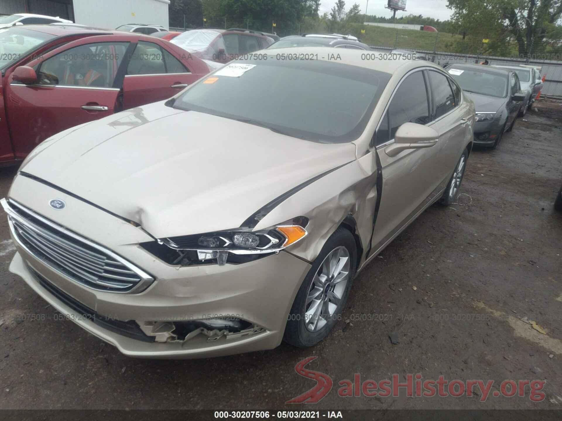 3FA6P0HD2HR263461 2017 FORD FUSION