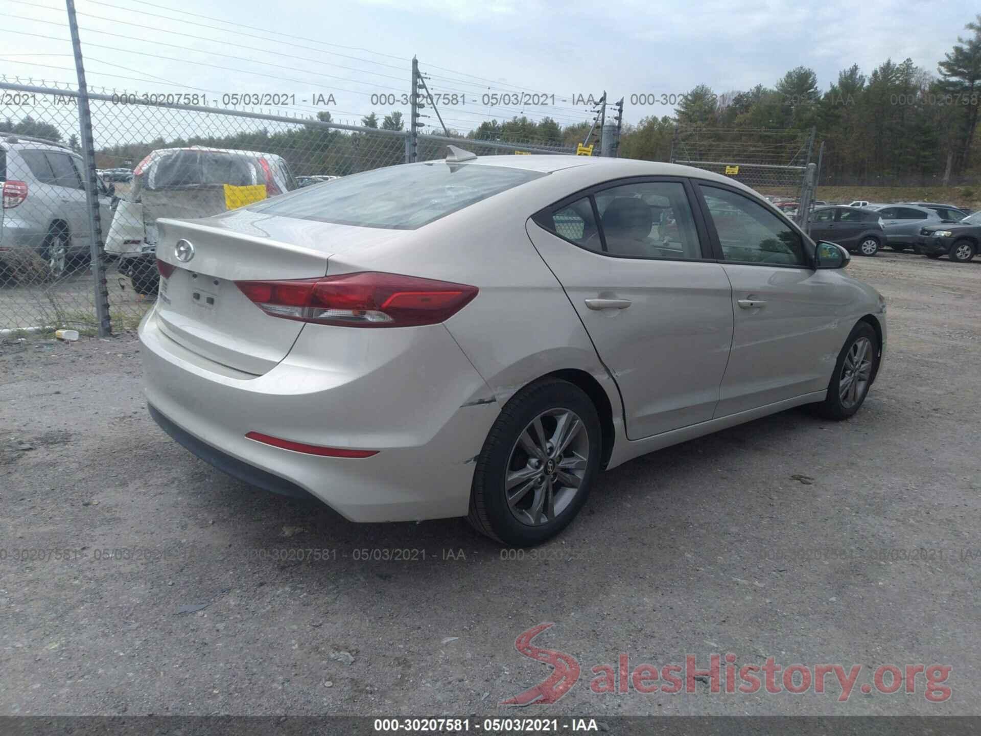 5NPD84LF7HH128672 2017 HYUNDAI ELANTRA