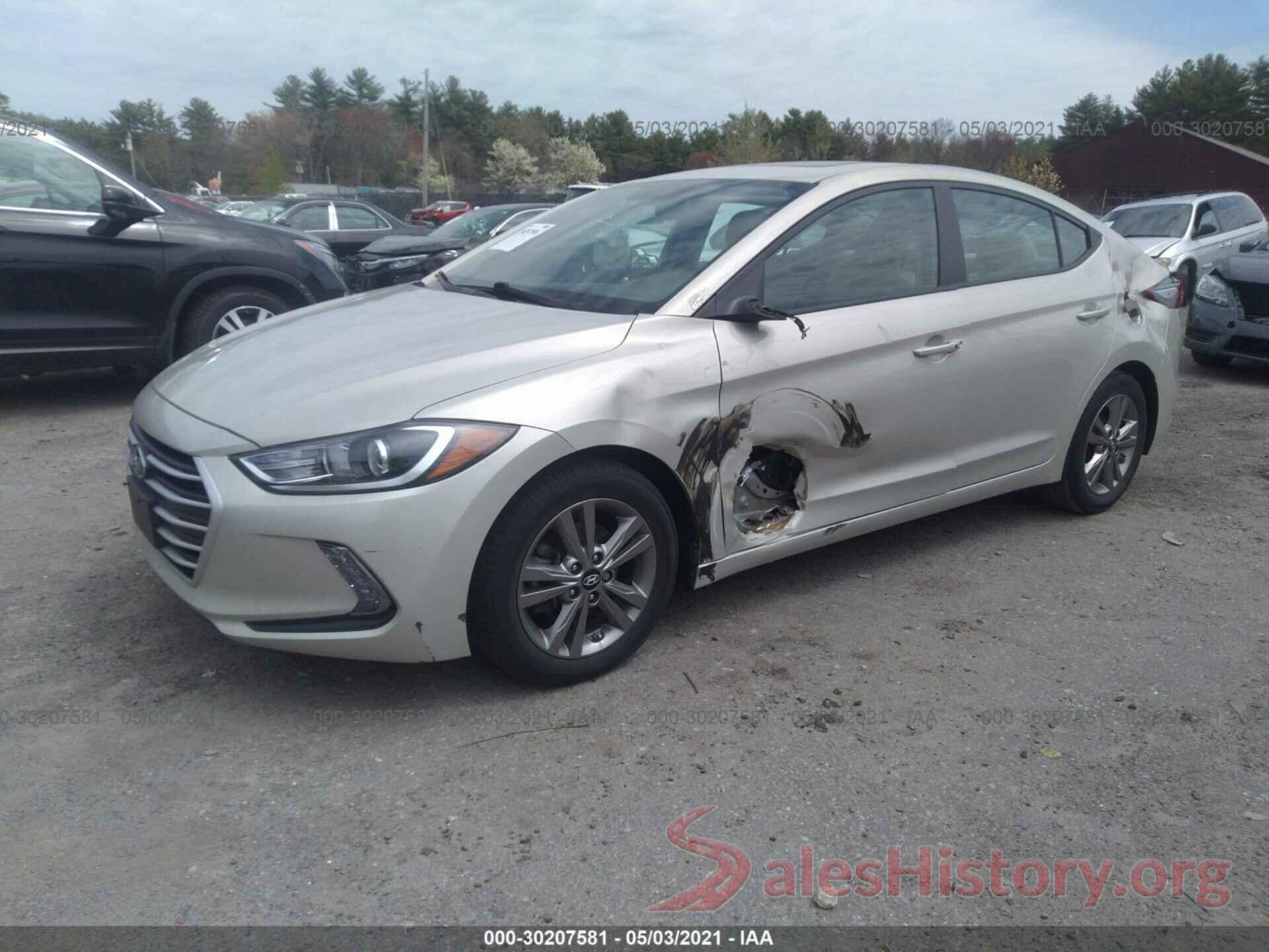 5NPD84LF7HH128672 2017 HYUNDAI ELANTRA