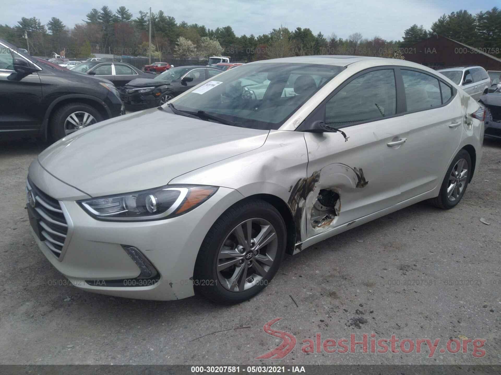 5NPD84LF7HH128672 2017 HYUNDAI ELANTRA