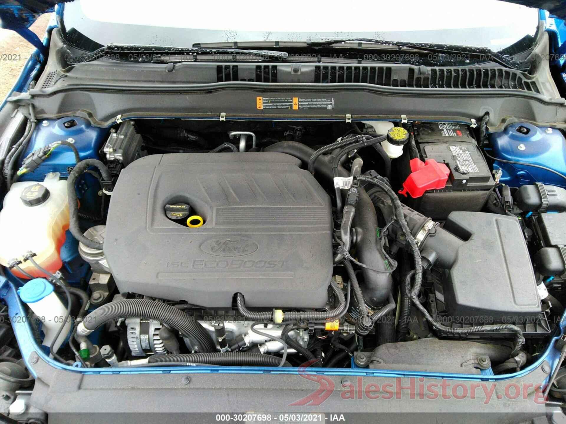 3FA6P0HD5JR210825 2018 FORD FUSION