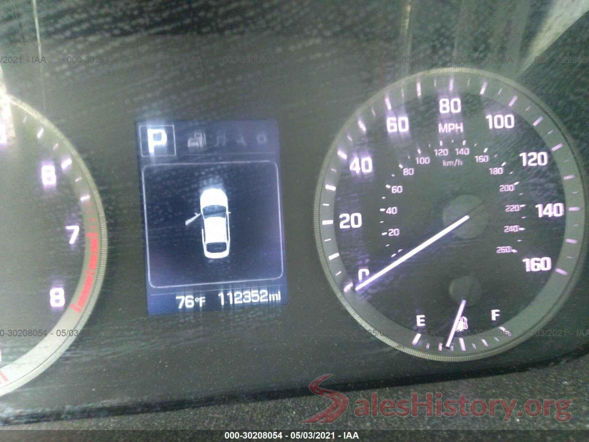 5NPE24AF8GH366540 2016 HYUNDAI SONATA