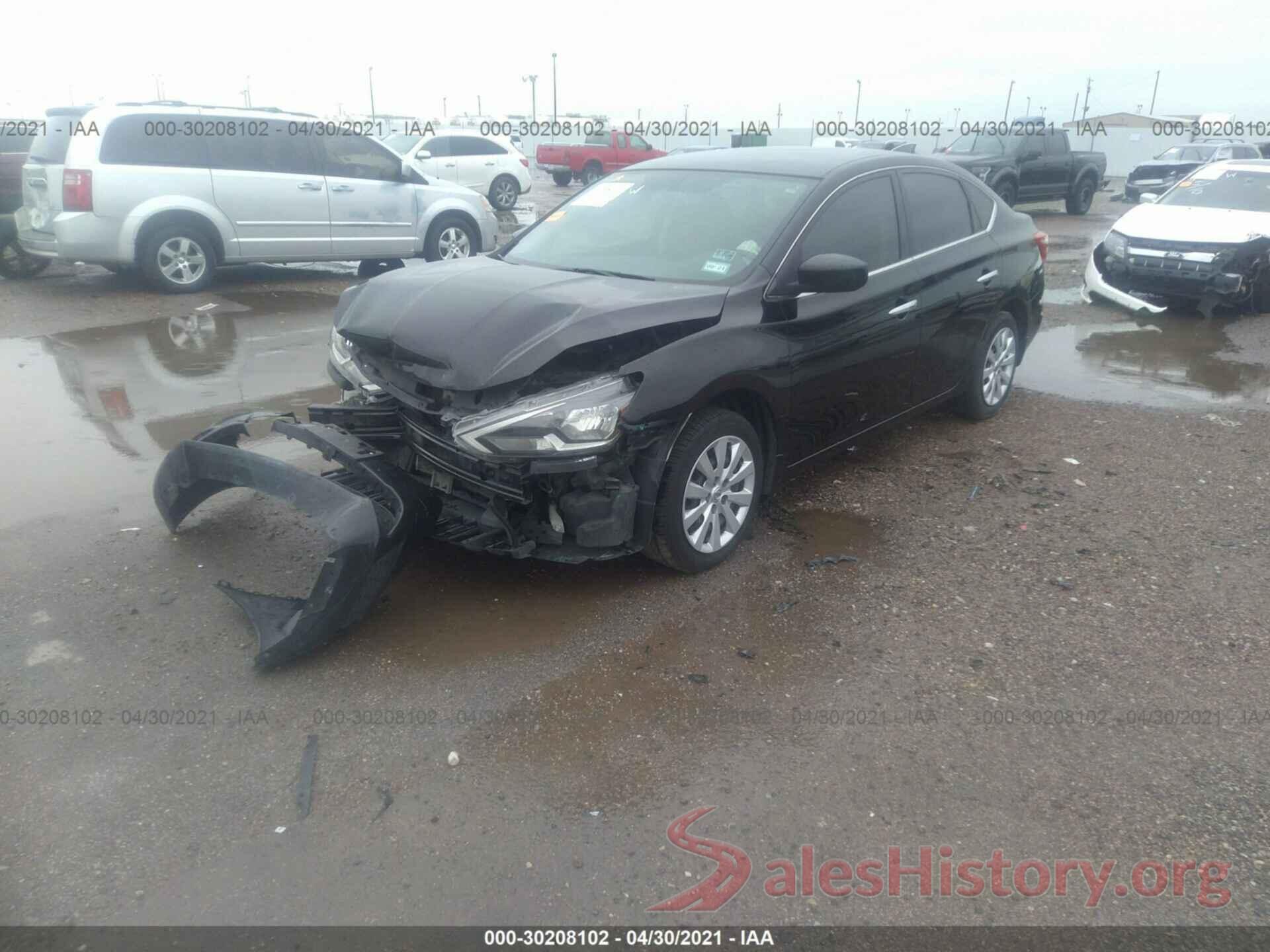 3N1AB7AP0GY293484 2016 NISSAN SENTRA