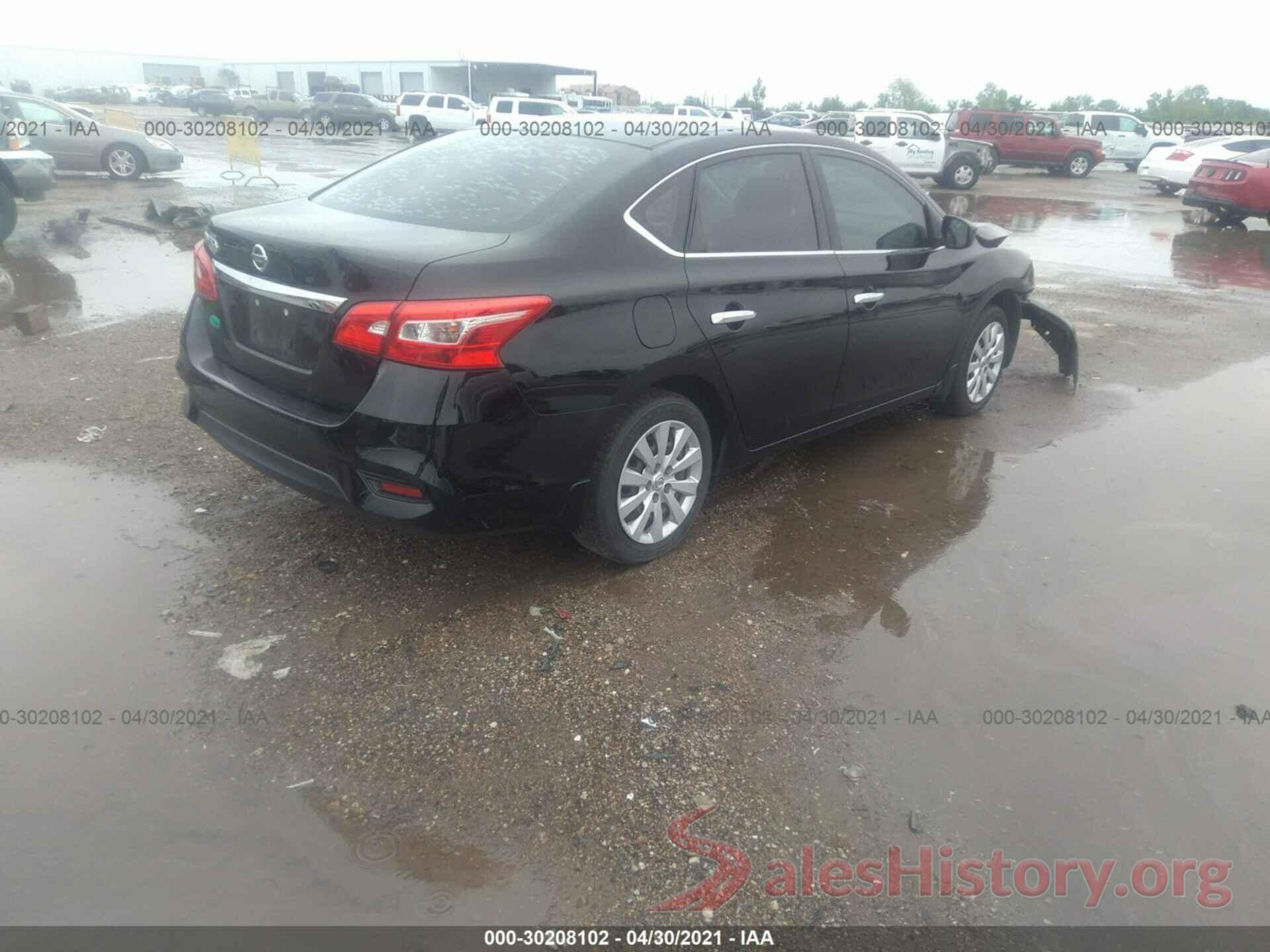 3N1AB7AP0GY293484 2016 NISSAN SENTRA