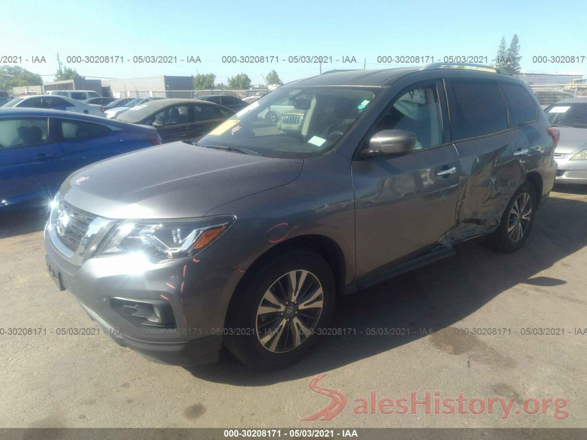 5N1DR2MN2HC680286 2017 NISSAN PATHFINDER