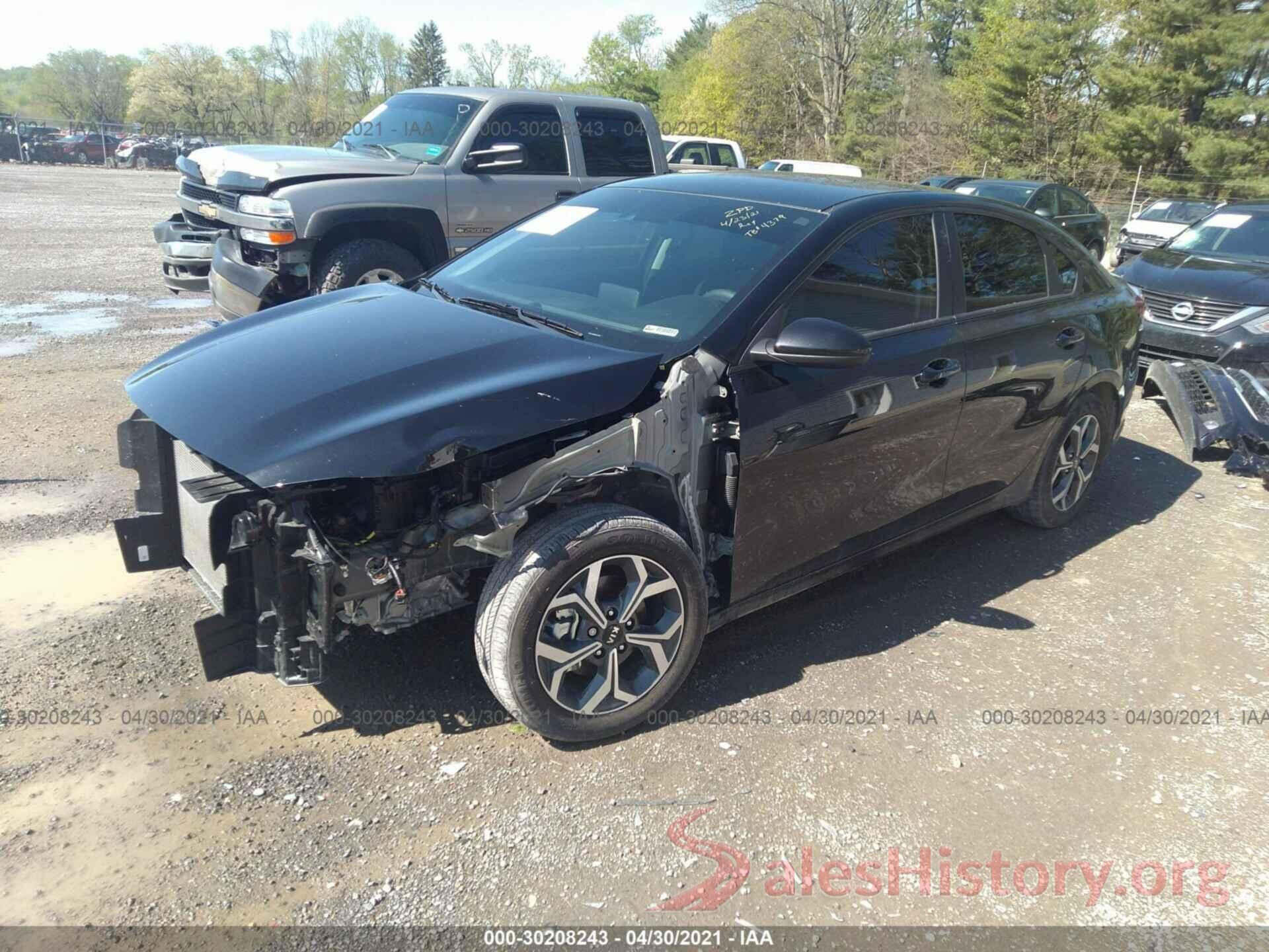 3KPF24AD0ME265107 2021 KIA FORTE