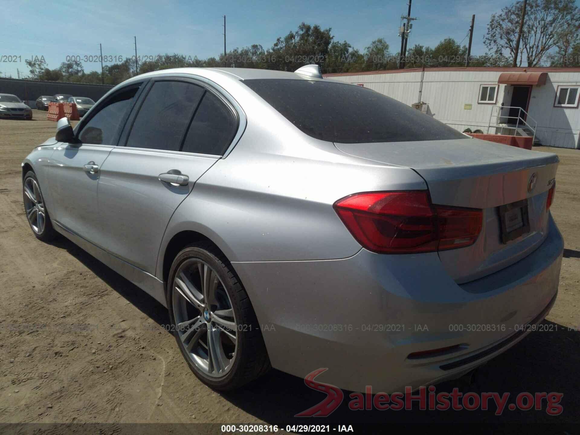 WBA8B3G5XGNT62699 2016 BMW 3 SERIES