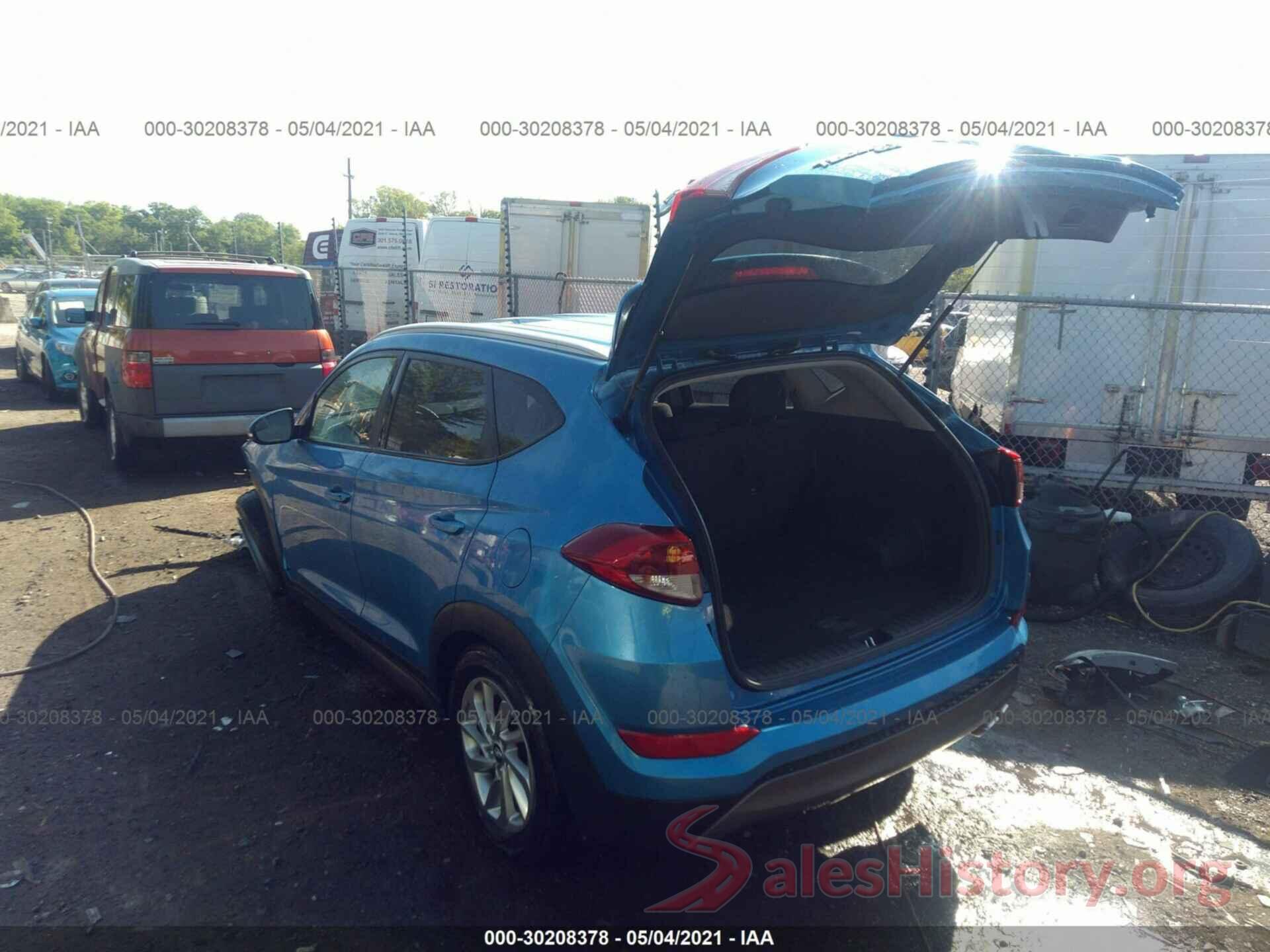 KM8J3CA20GU044804 2016 HYUNDAI TUCSON