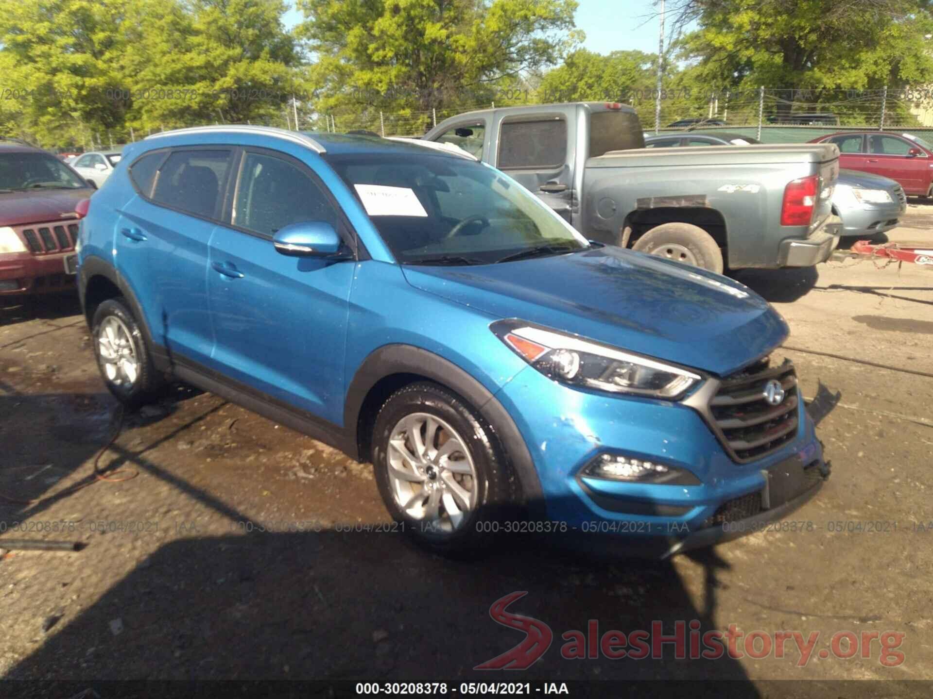 KM8J3CA20GU044804 2016 HYUNDAI TUCSON