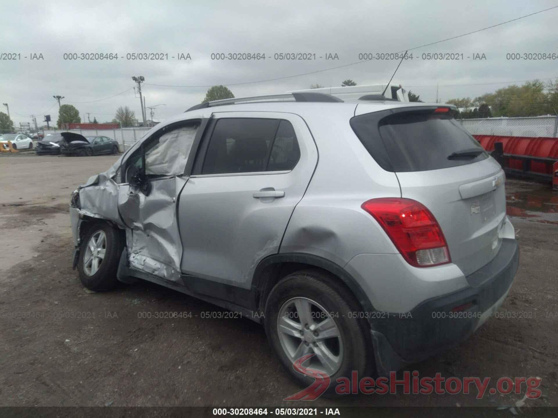 3GNCJLSB6GL130637 2016 CHEVROLET TRAX