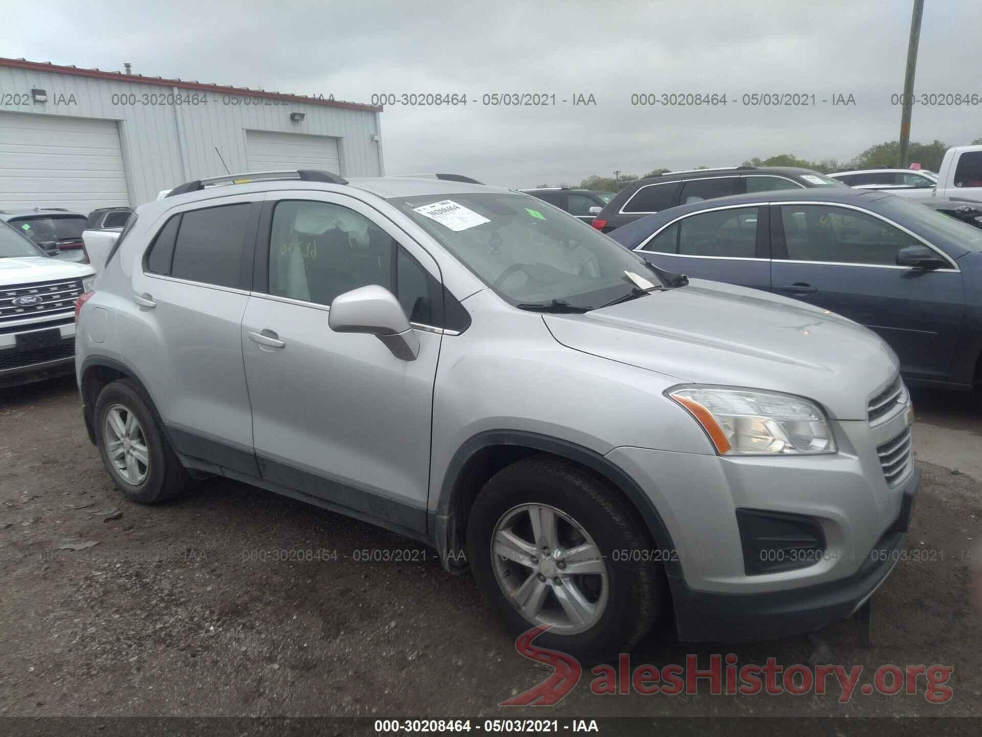 3GNCJLSB6GL130637 2016 CHEVROLET TRAX