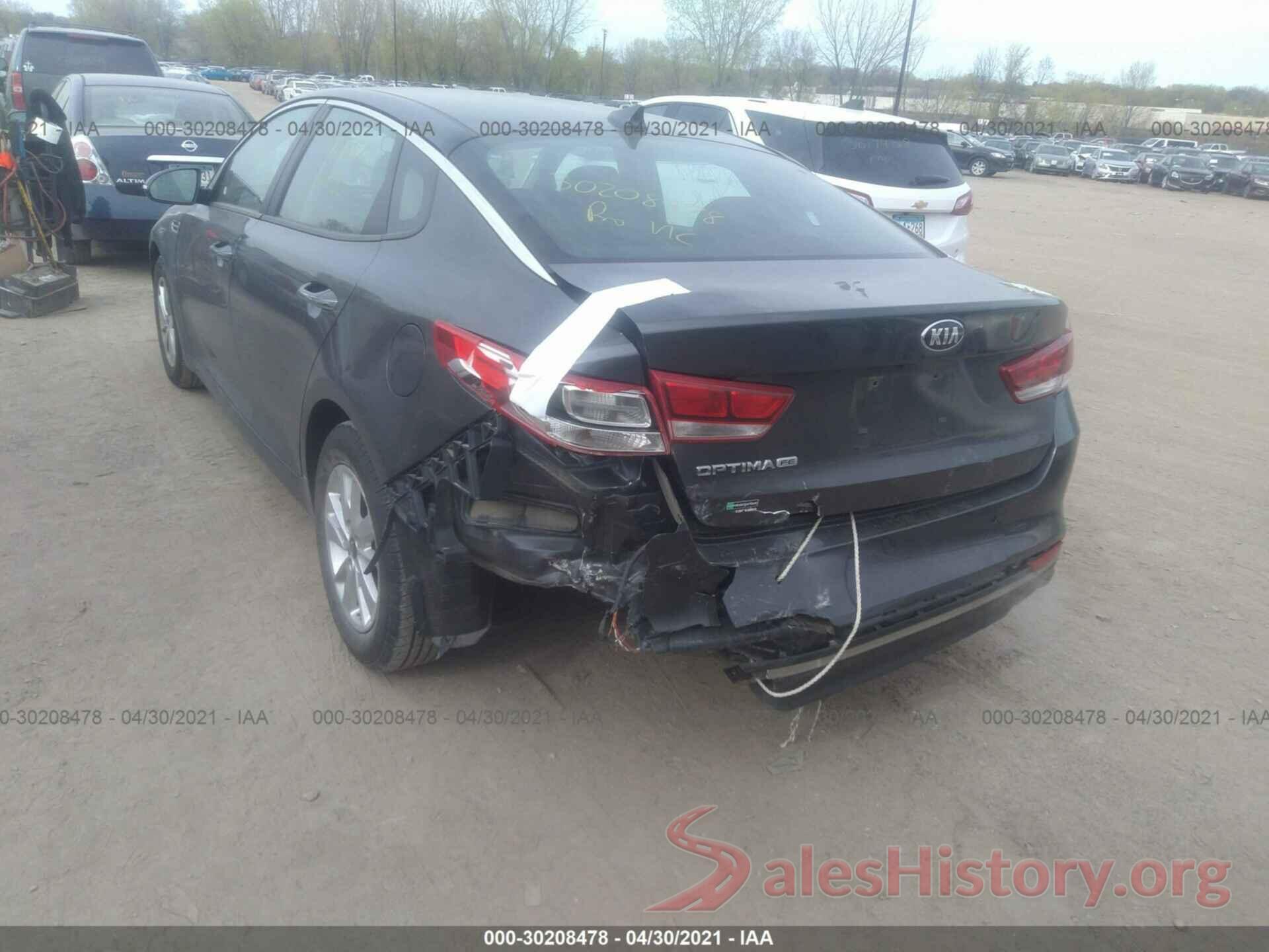 KNAGT4L3XJ5217205 2018 KIA OPTIMA