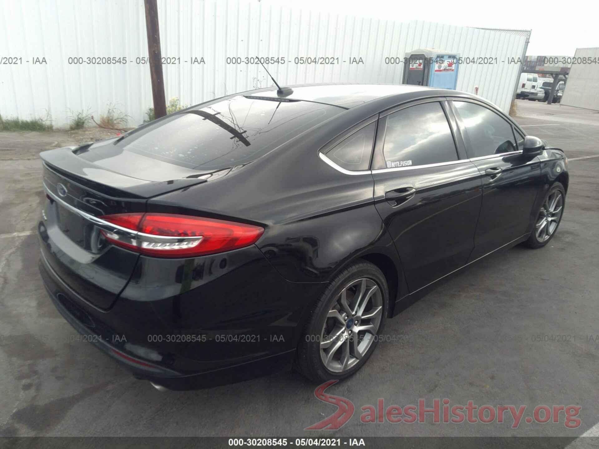 3FA6P0G78HR413729 2017 FORD FUSION