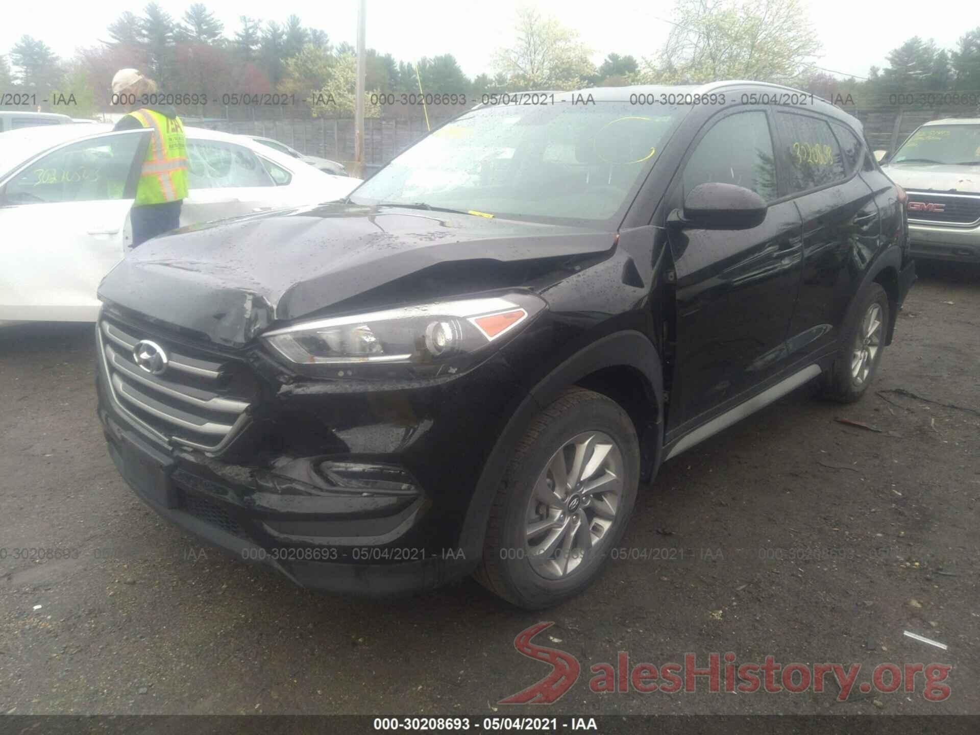 KM8J3CA47HU407604 2017 HYUNDAI TUCSON