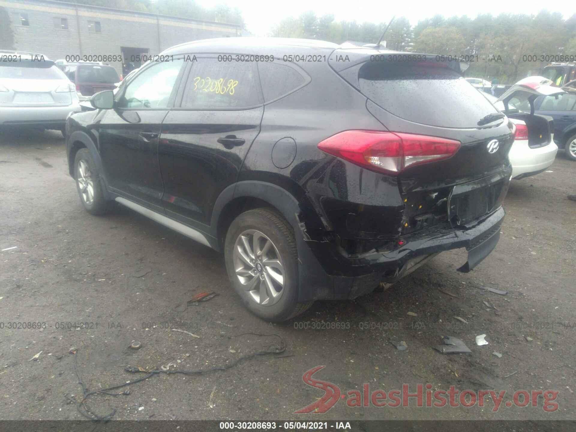 KM8J3CA47HU407604 2017 HYUNDAI TUCSON