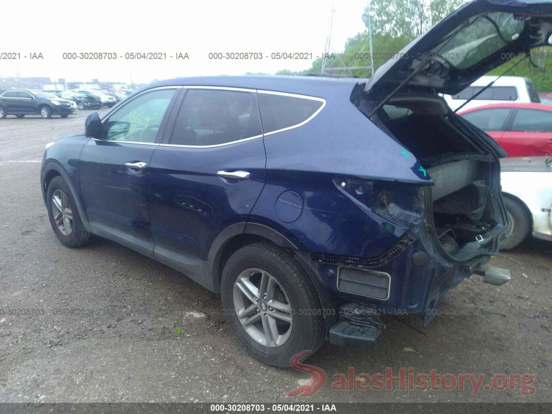 5XYZT3LB3HG454522 2017 HYUNDAI SANTA FE SPORT