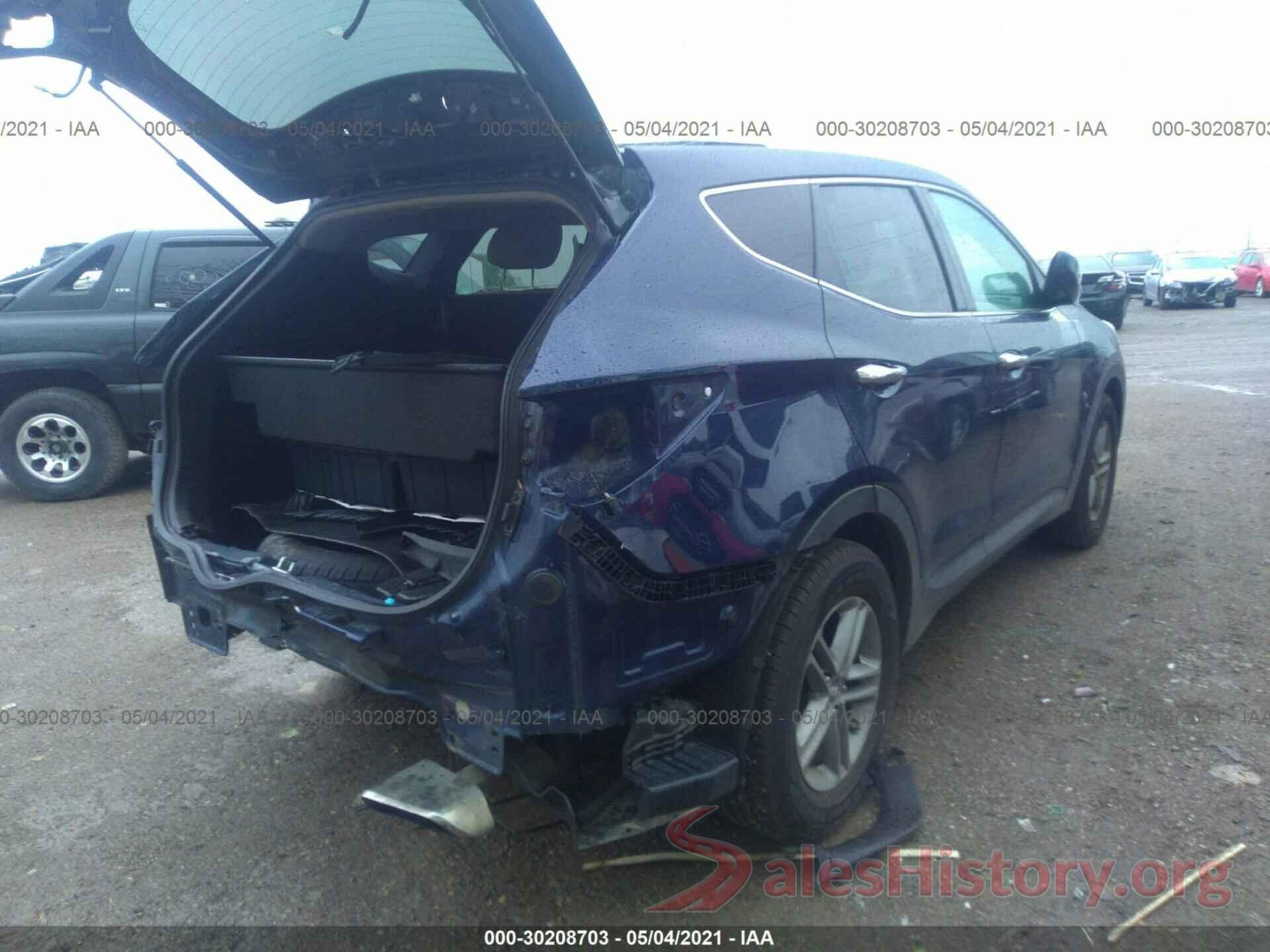 5XYZT3LB3HG454522 2017 HYUNDAI SANTA FE SPORT