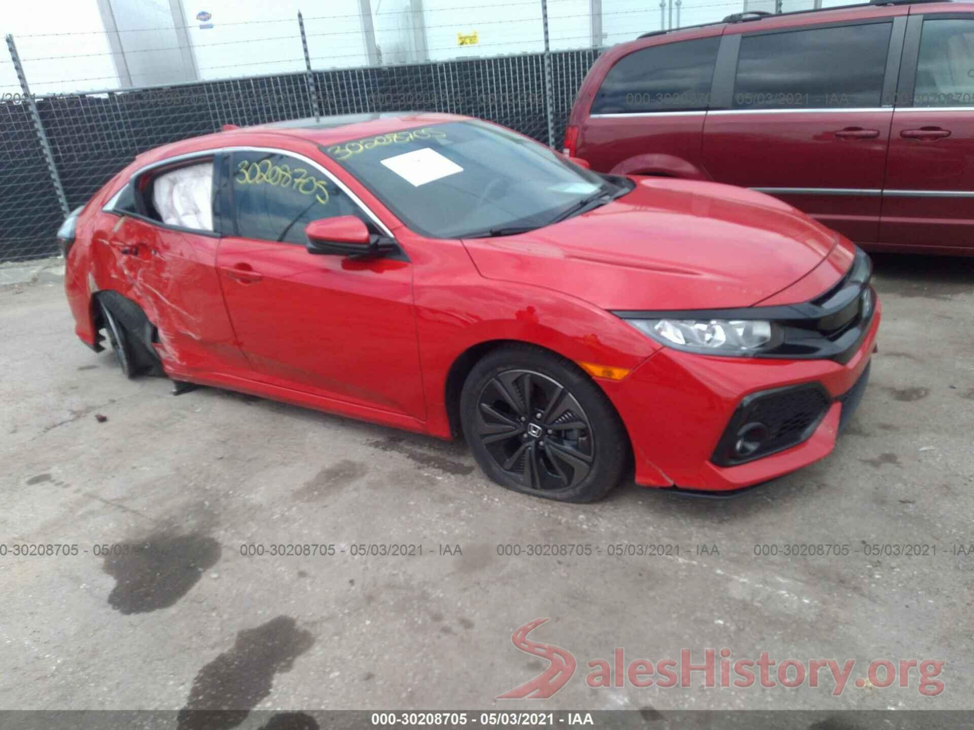 SHHFK7H60HU234480 2017 HONDA CIVIC HATCHBACK