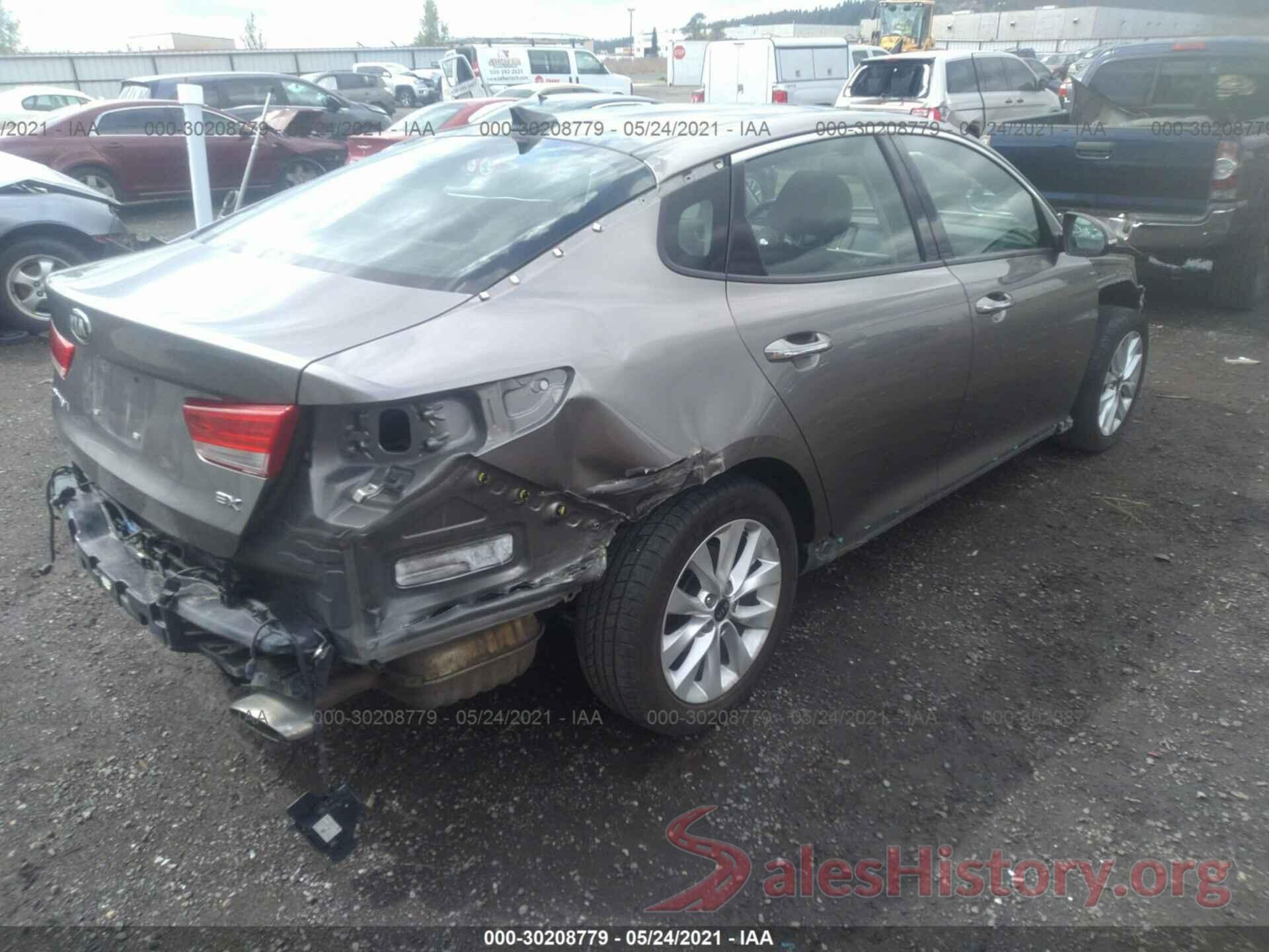 5XXGU4L34GG013584 2016 KIA OPTIMA