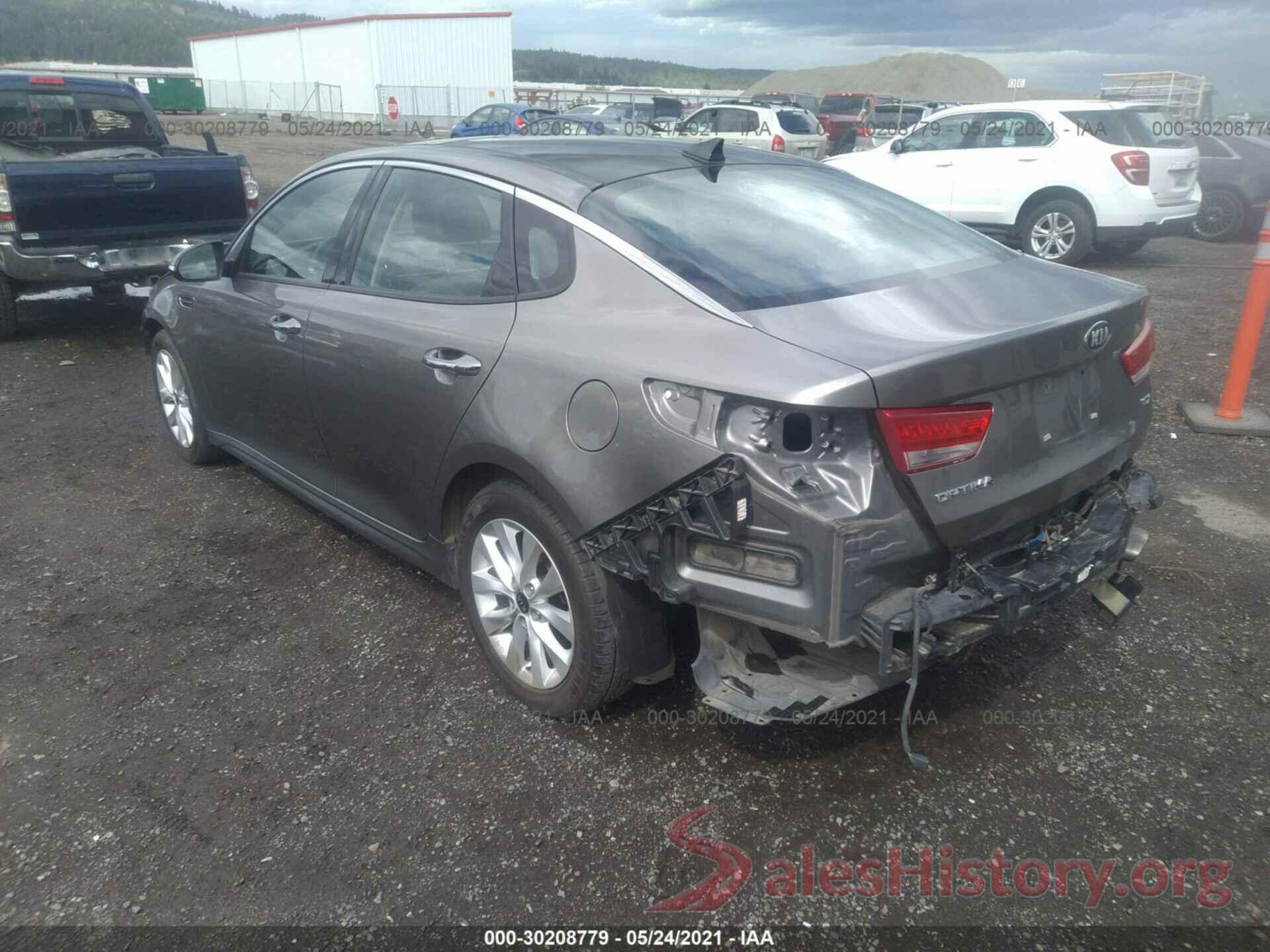 5XXGU4L34GG013584 2016 KIA OPTIMA