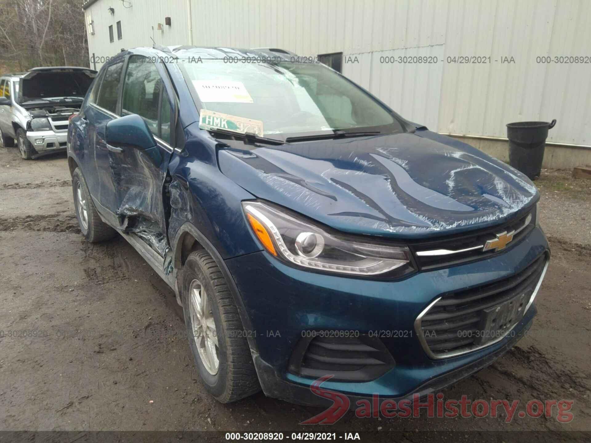 3GNCJPSB7KL176607 2019 CHEVROLET TRAX