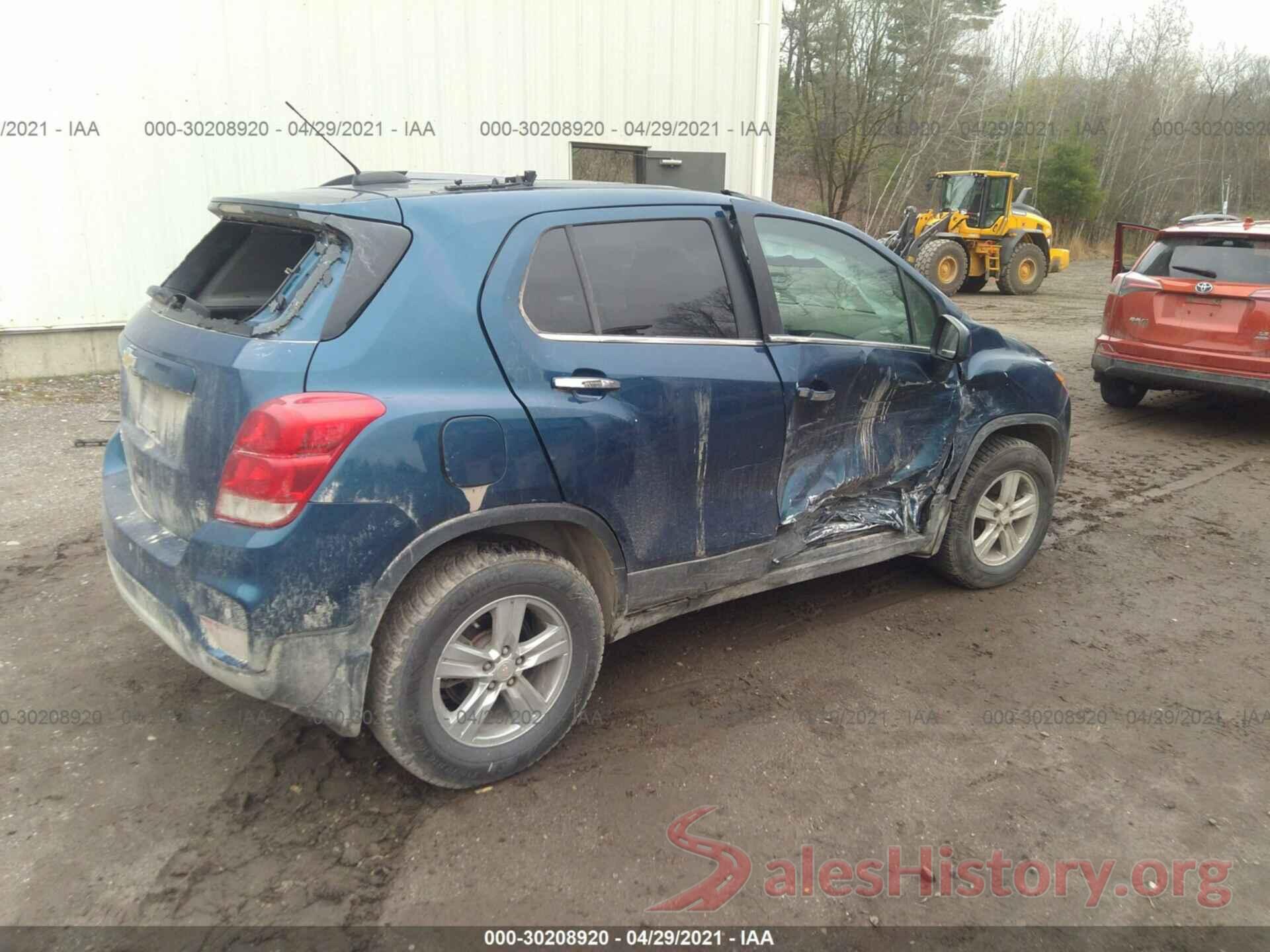 3GNCJPSB7KL176607 2019 CHEVROLET TRAX