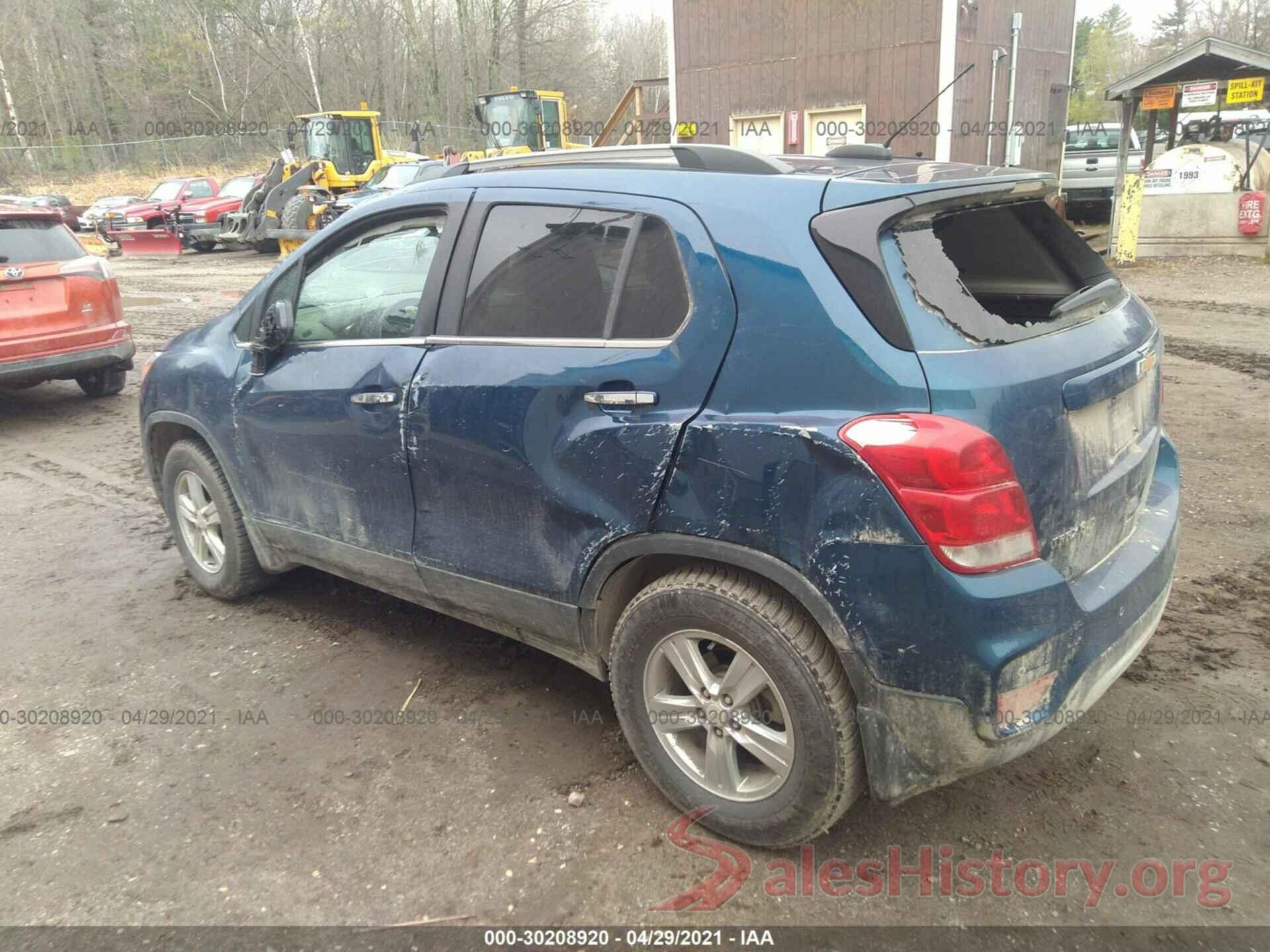 3GNCJPSB7KL176607 2019 CHEVROLET TRAX