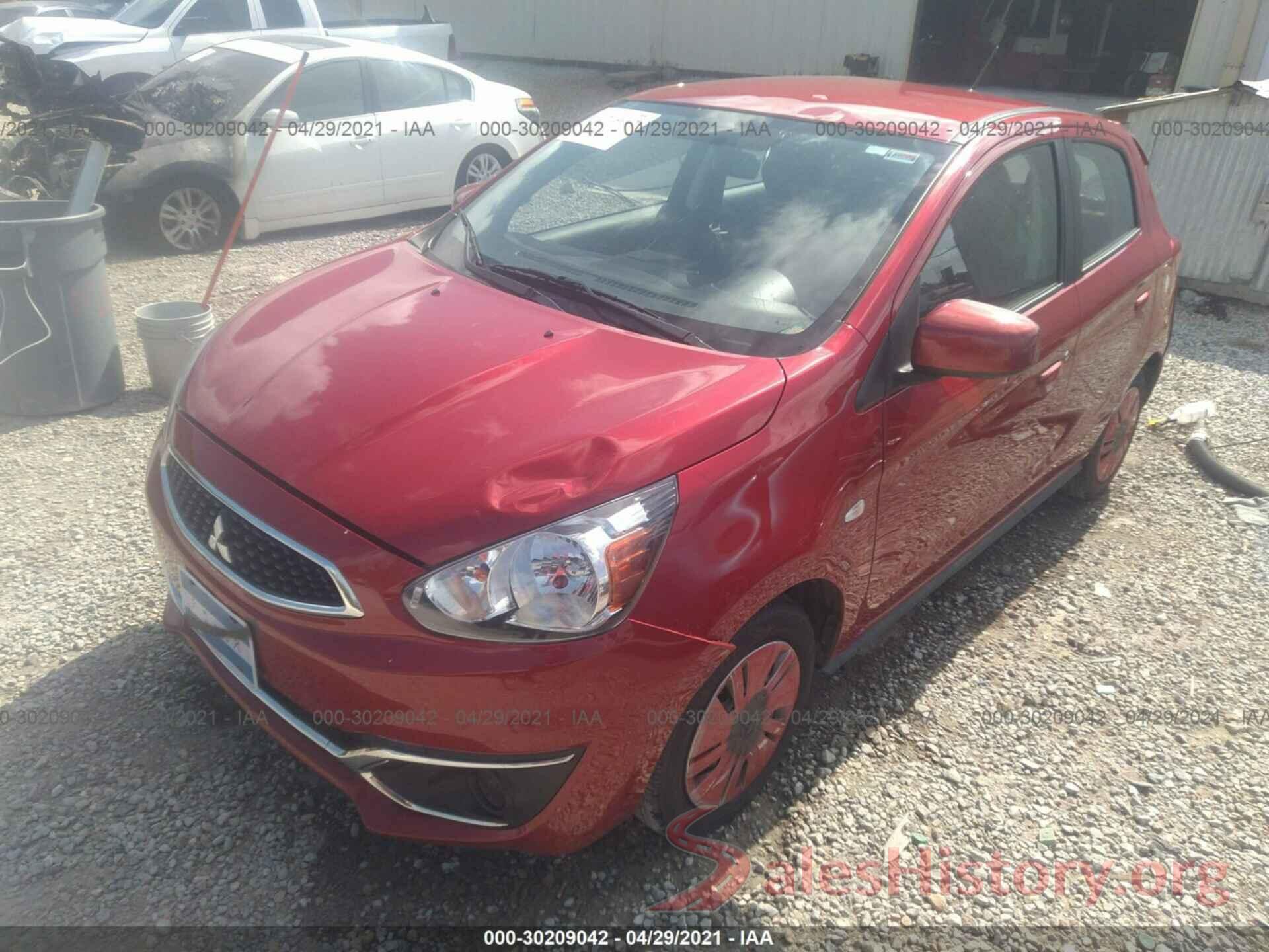 ML32A3HJXLH006000 2020 MITSUBISHI MIRAGE