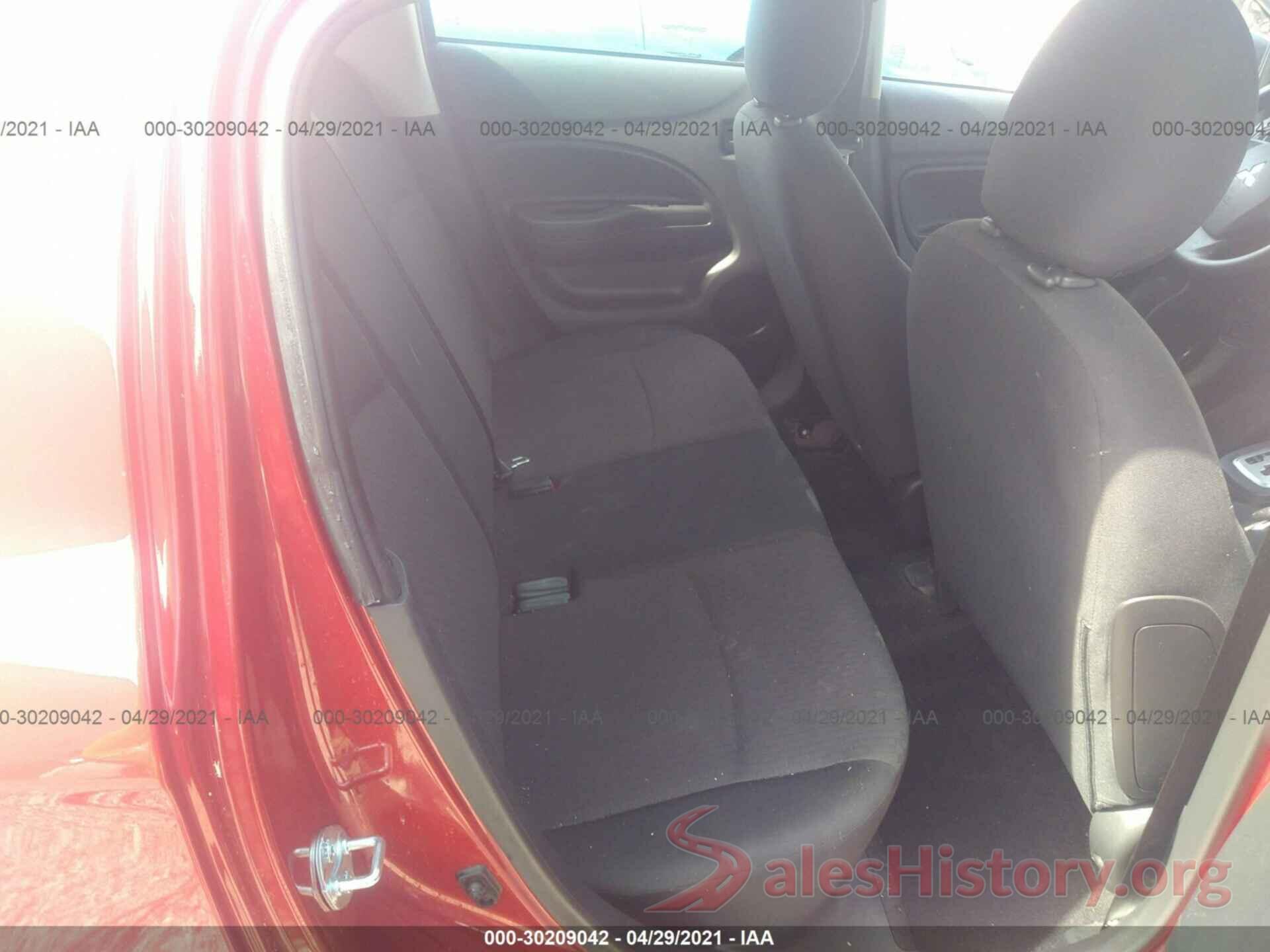 ML32A3HJXLH006000 2020 MITSUBISHI MIRAGE