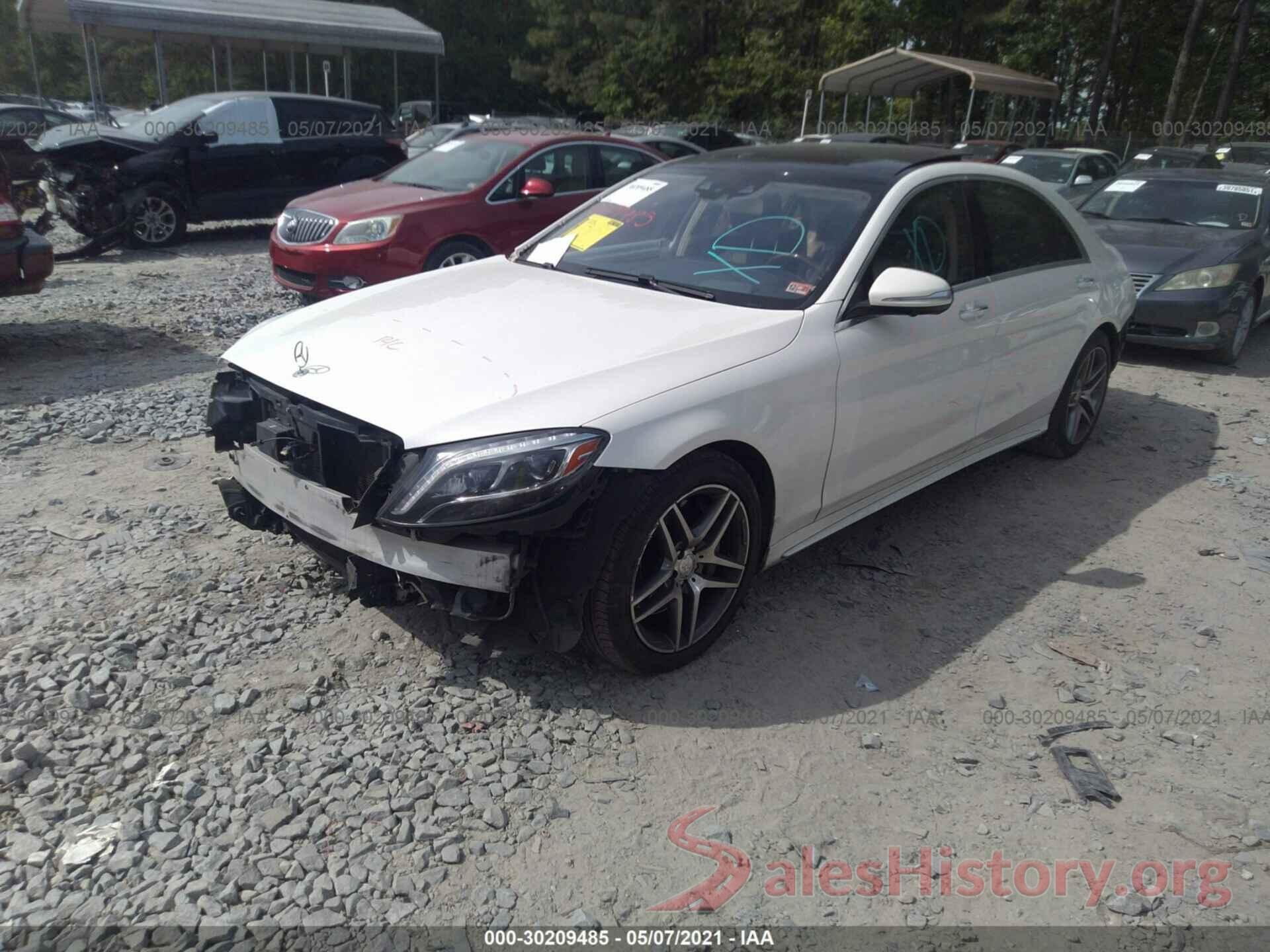 WDDUG8FB2GA236857 2016 MERCEDES-BENZ S-CLASS