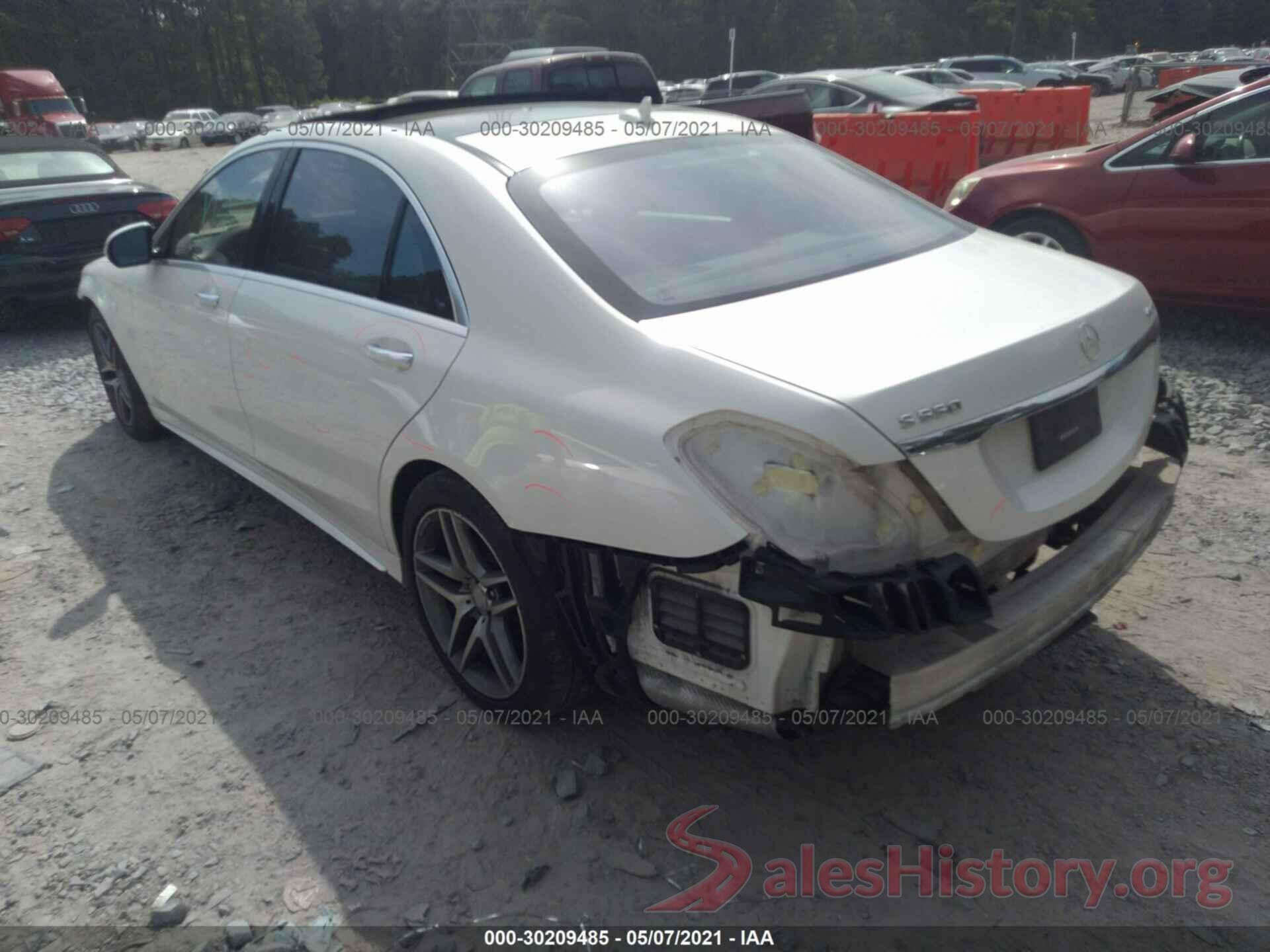 WDDUG8FB2GA236857 2016 MERCEDES-BENZ S-CLASS