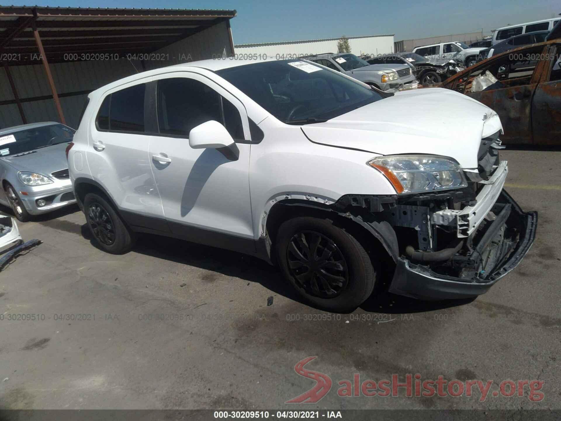 3GNCJKSBXGL137665 2016 CHEVROLET TRAX